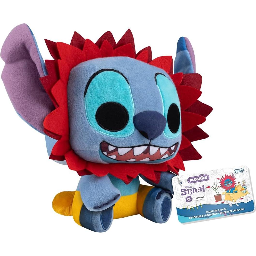 Funko Plush Stitch como Simba 17.78cm - Disney El Rey León