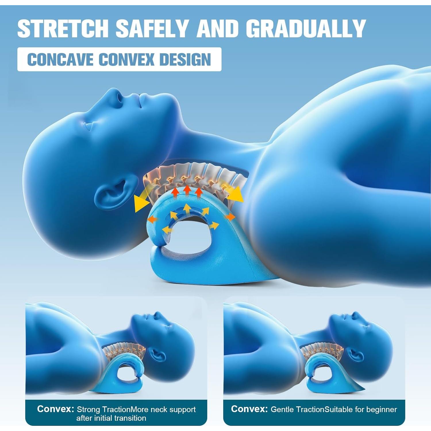 Estirador de Cuello ACIXX Almohada Tracción Cervical 20.5x17cm