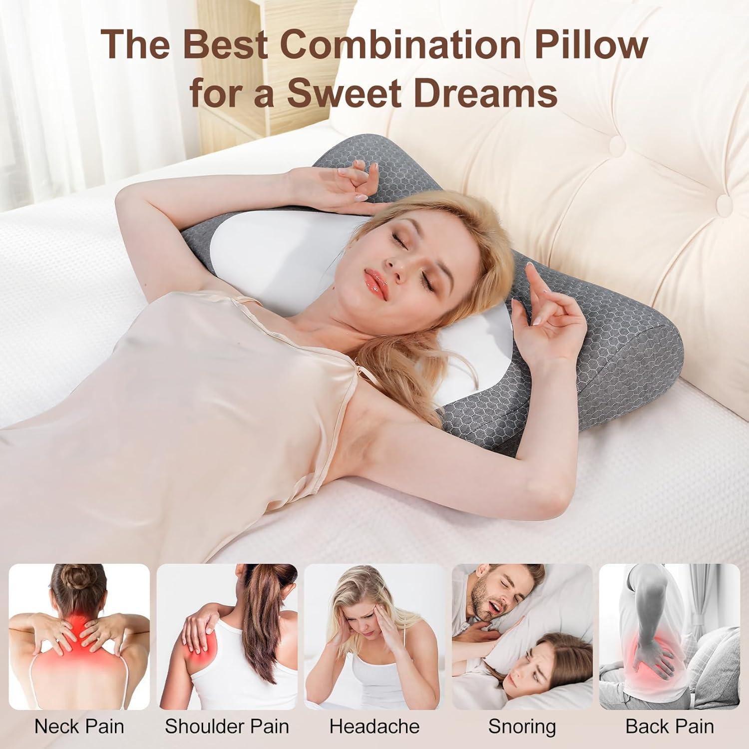 Almohada Cervical Domusensus Mariposa Espuma Viscoelástica