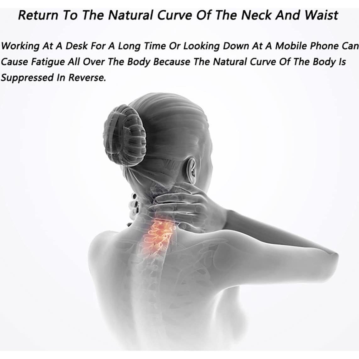 Almohada Cilíndrica de Trigo Sarraceno ZHIWEIKJ - Soporte Cuello