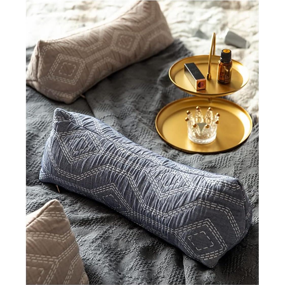 Almohada Cilíndrica de Trigo Sarraceno ZHIWEIKJ - Soporte Cuello