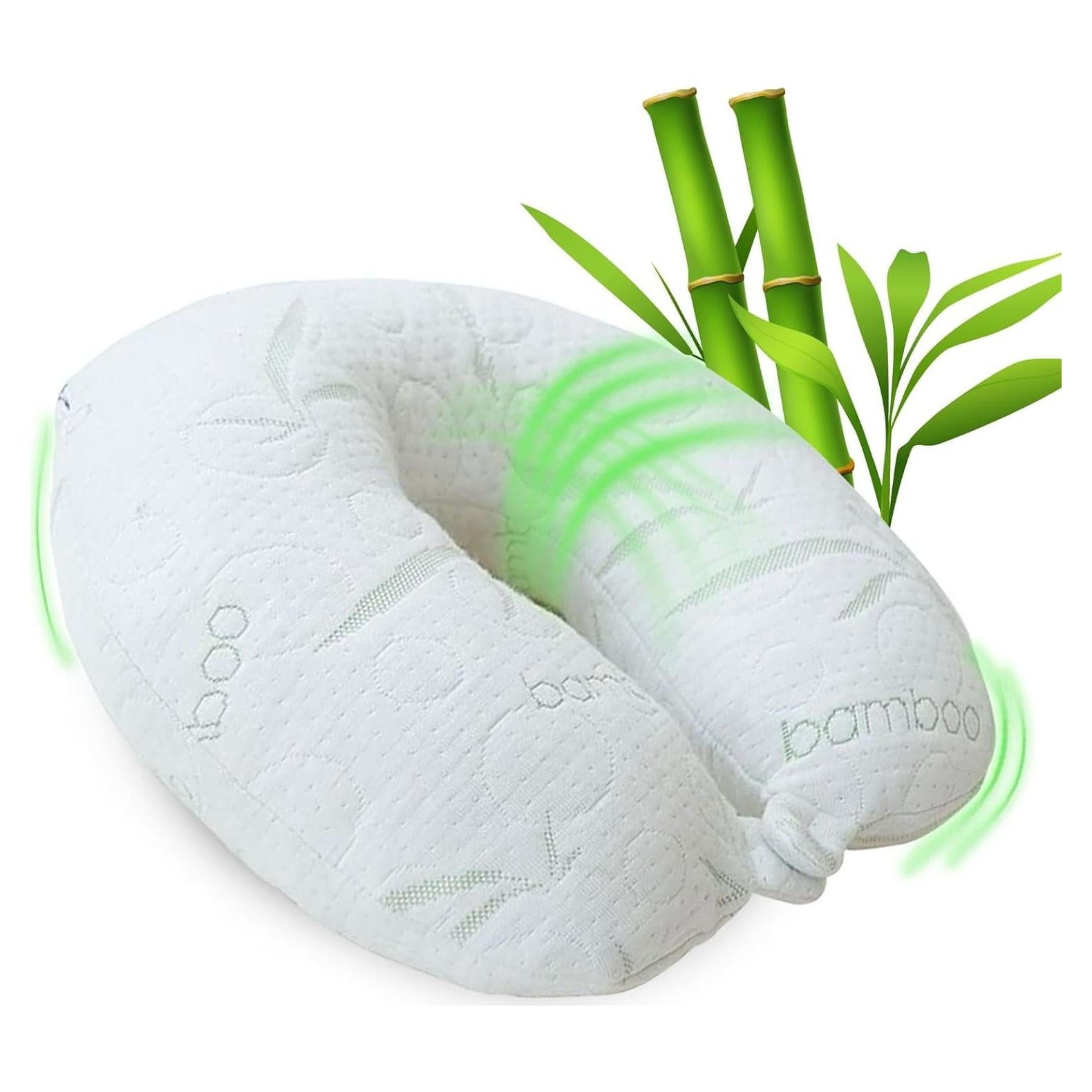 Almohada de Cuello Ergonomica Sacred Thread - Espuma de Memoria Refrigerante