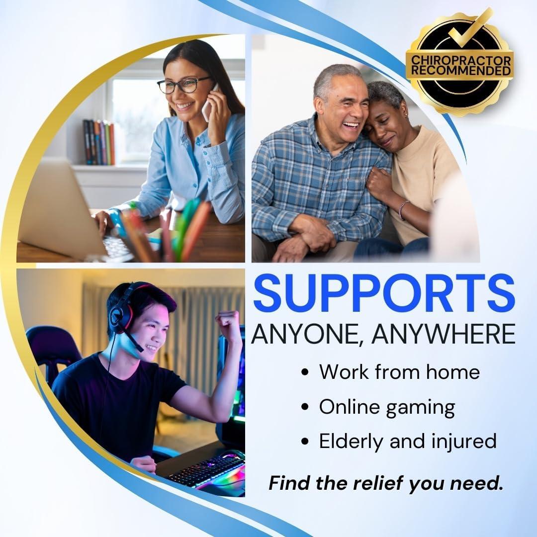 Almohada de Tracción Cervical Inflable EverRelief - Alivio Dolor Cuello