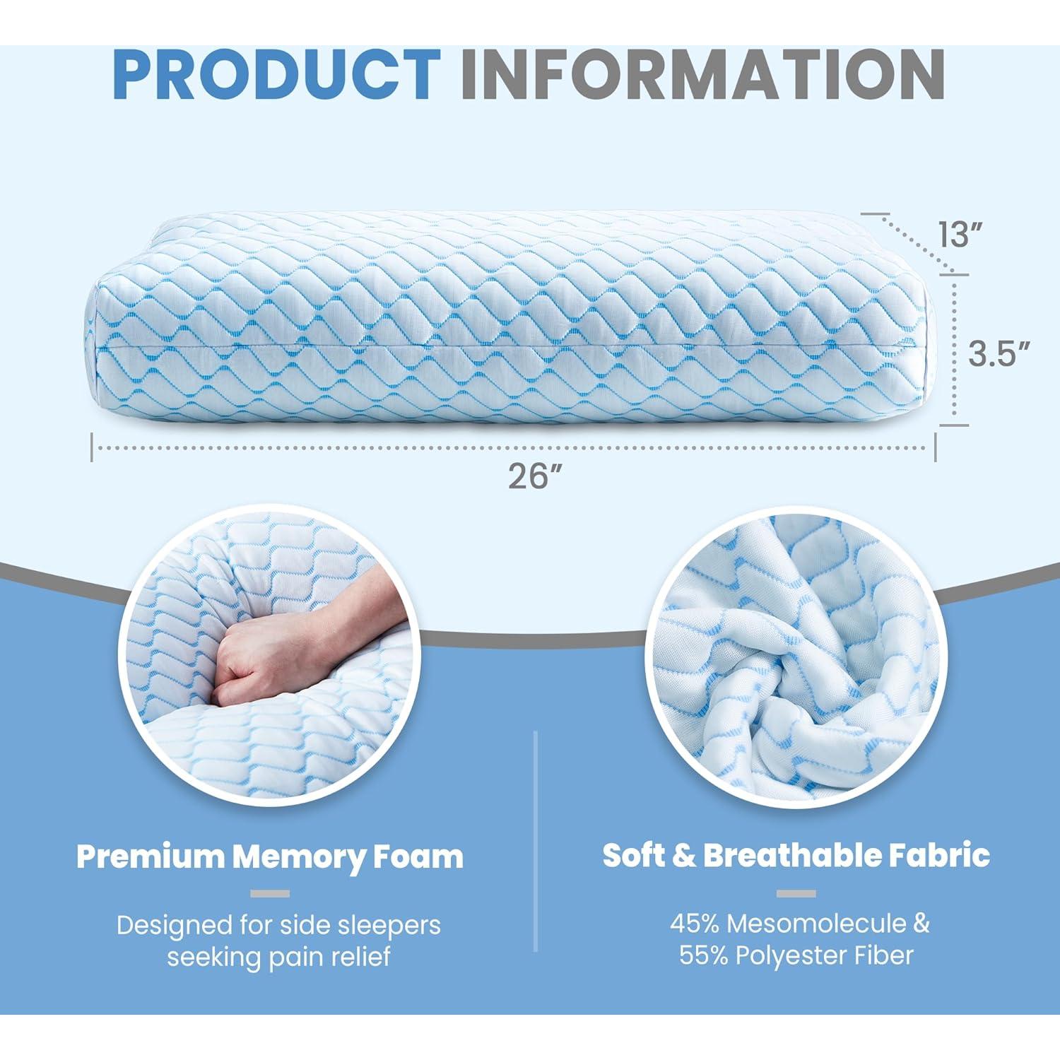 Almohada para Rodillas puredown F-PD-PP82042-NEW Azul