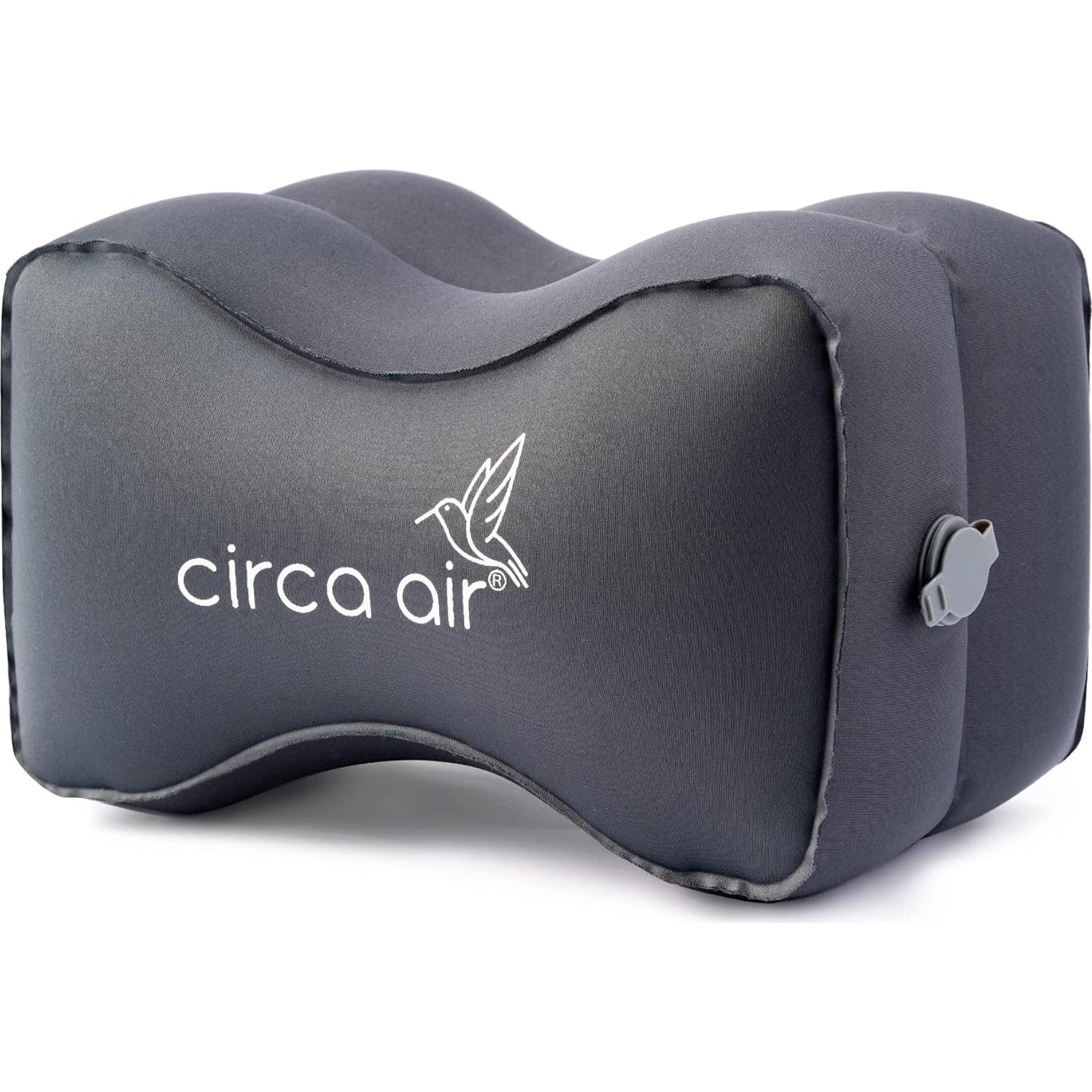 Almohada Inflable para la Rodilla Circa Air Gris - Viaje Ergonómica
