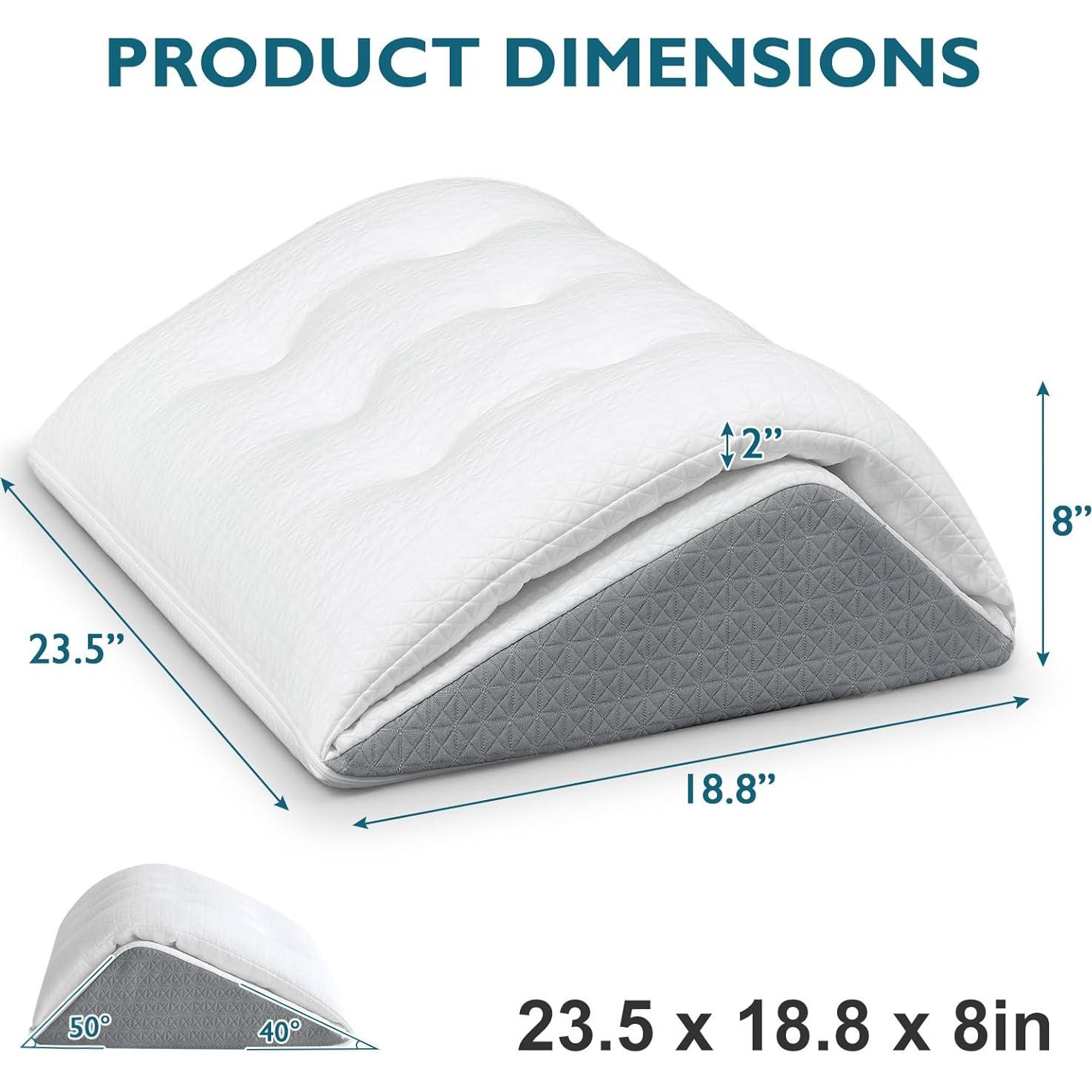 Cojín de Rodilla Shinnwa Convertible Espuma Viscoelástica 59.69x47.63cm