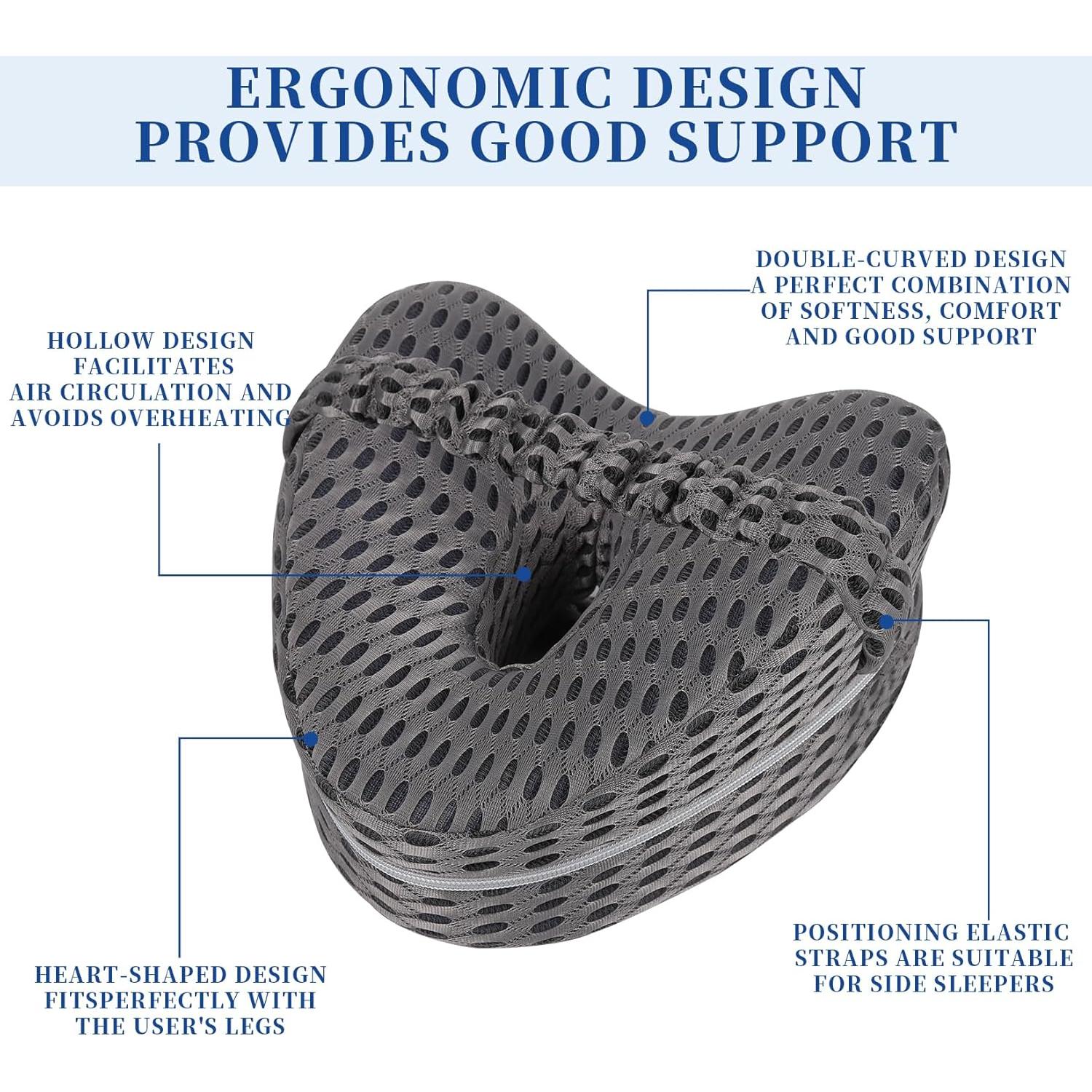 Almohada para Rodillas NOWFRESH - Espuma Viscoelástica Ajustable