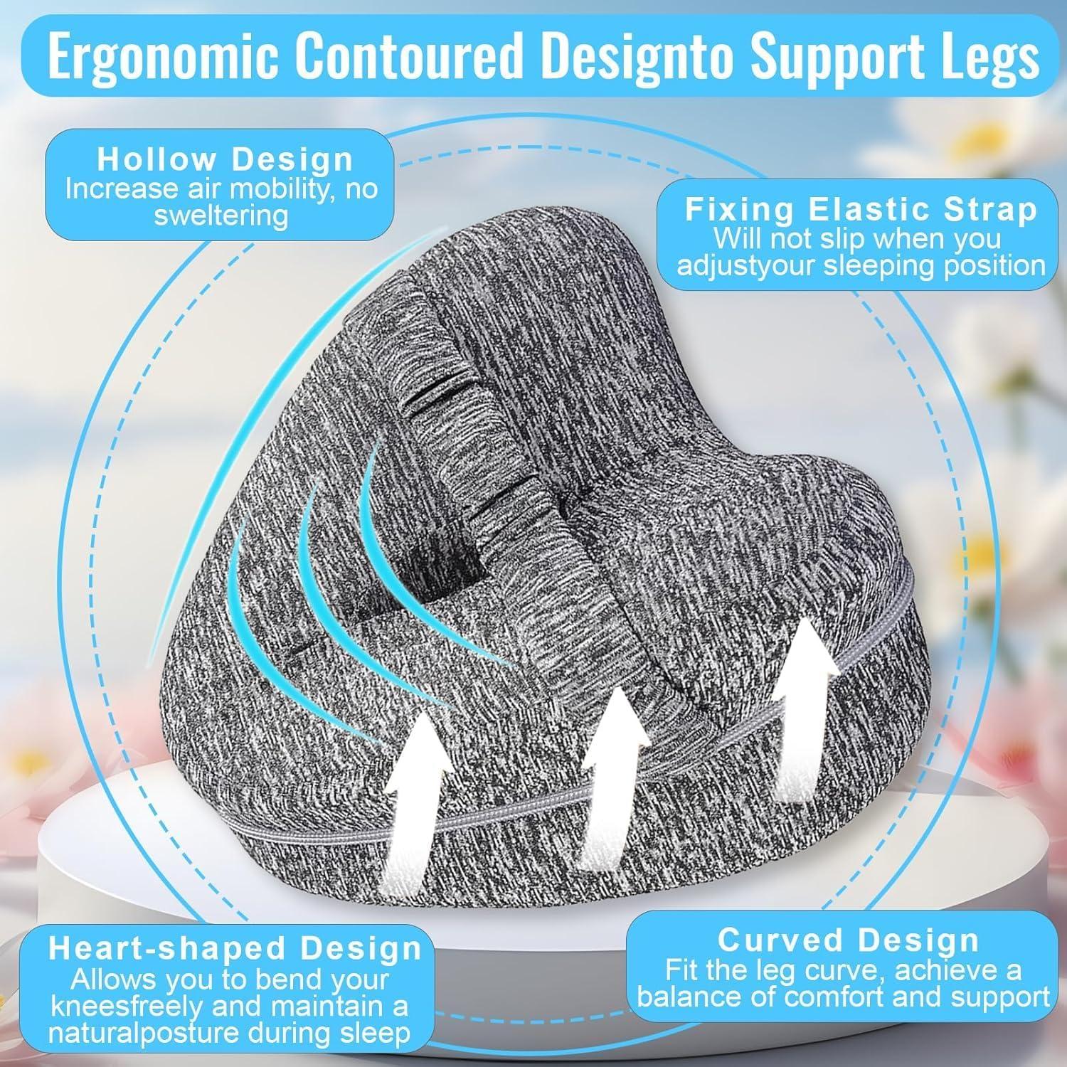 Almohada Ergonómica para Rodillas Genérico - Espuma Memoria