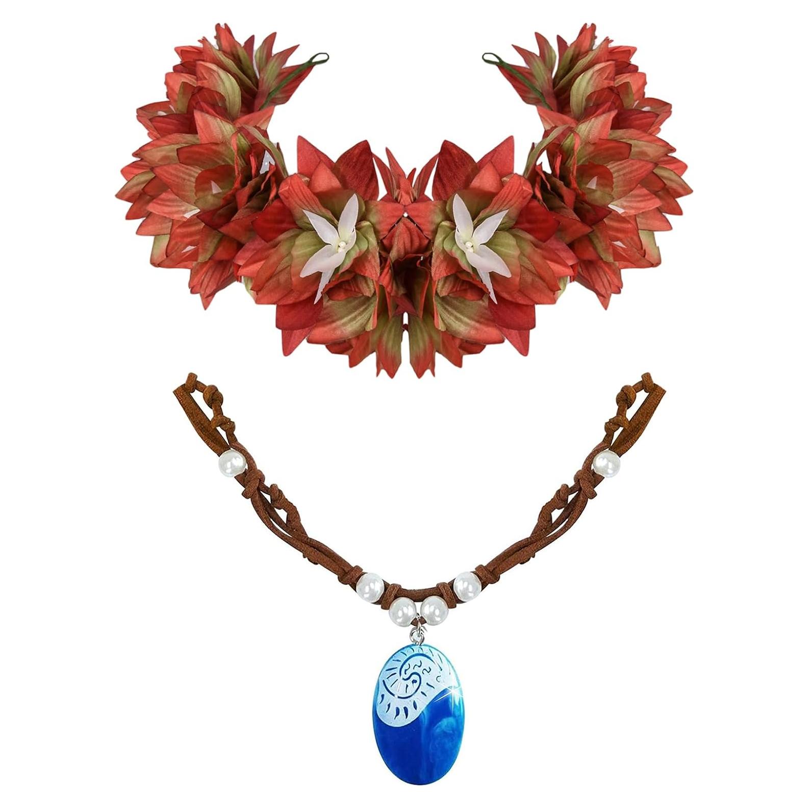 Corona de Flores Hawaiana DreamLily para Niñas - Talla Única