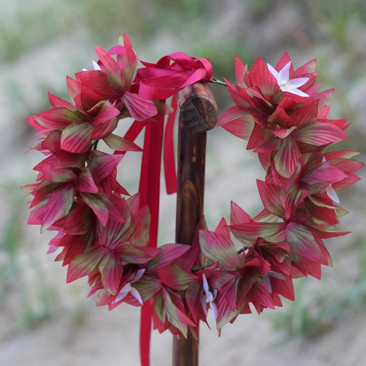 Corona de Flores Hawaiana DreamLily para Niñas - Talla Única