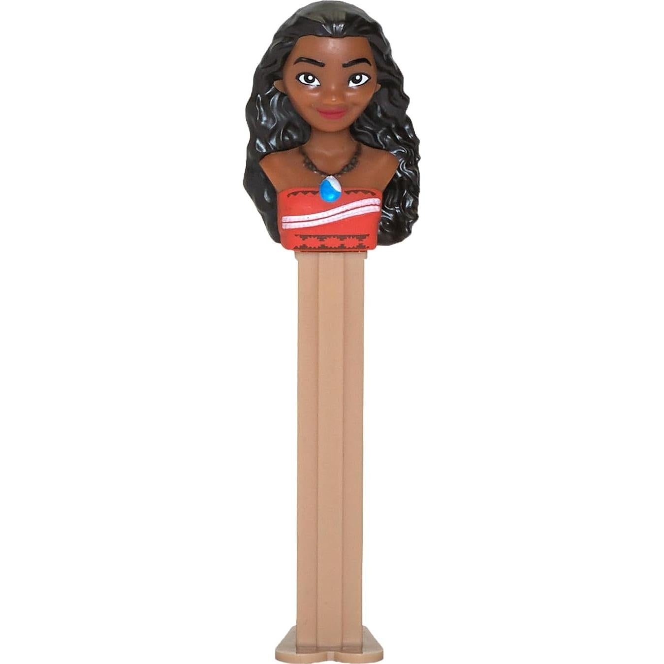 Set de 3 Dispensadores PEZ Moana con Candy - Moana, Maui, Hei Hei