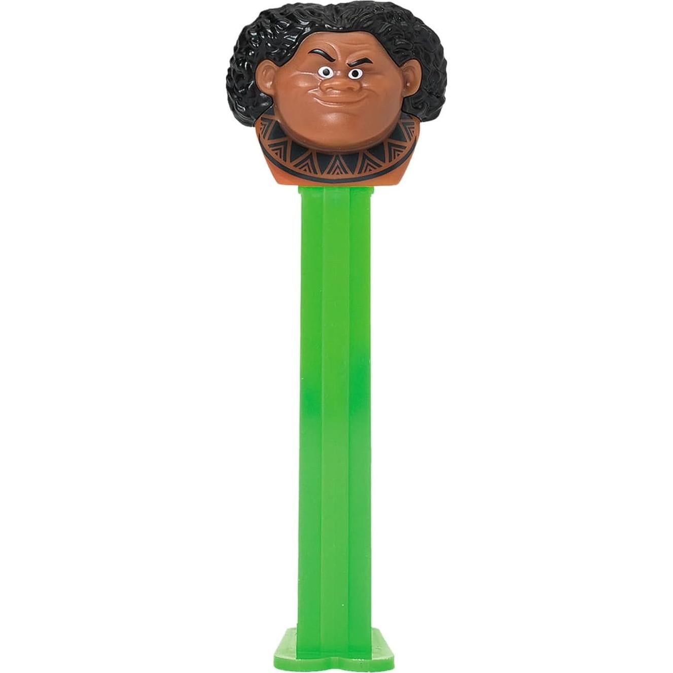 Set de 3 Dispensadores PEZ Moana con Candy - Moana, Maui, Hei Hei