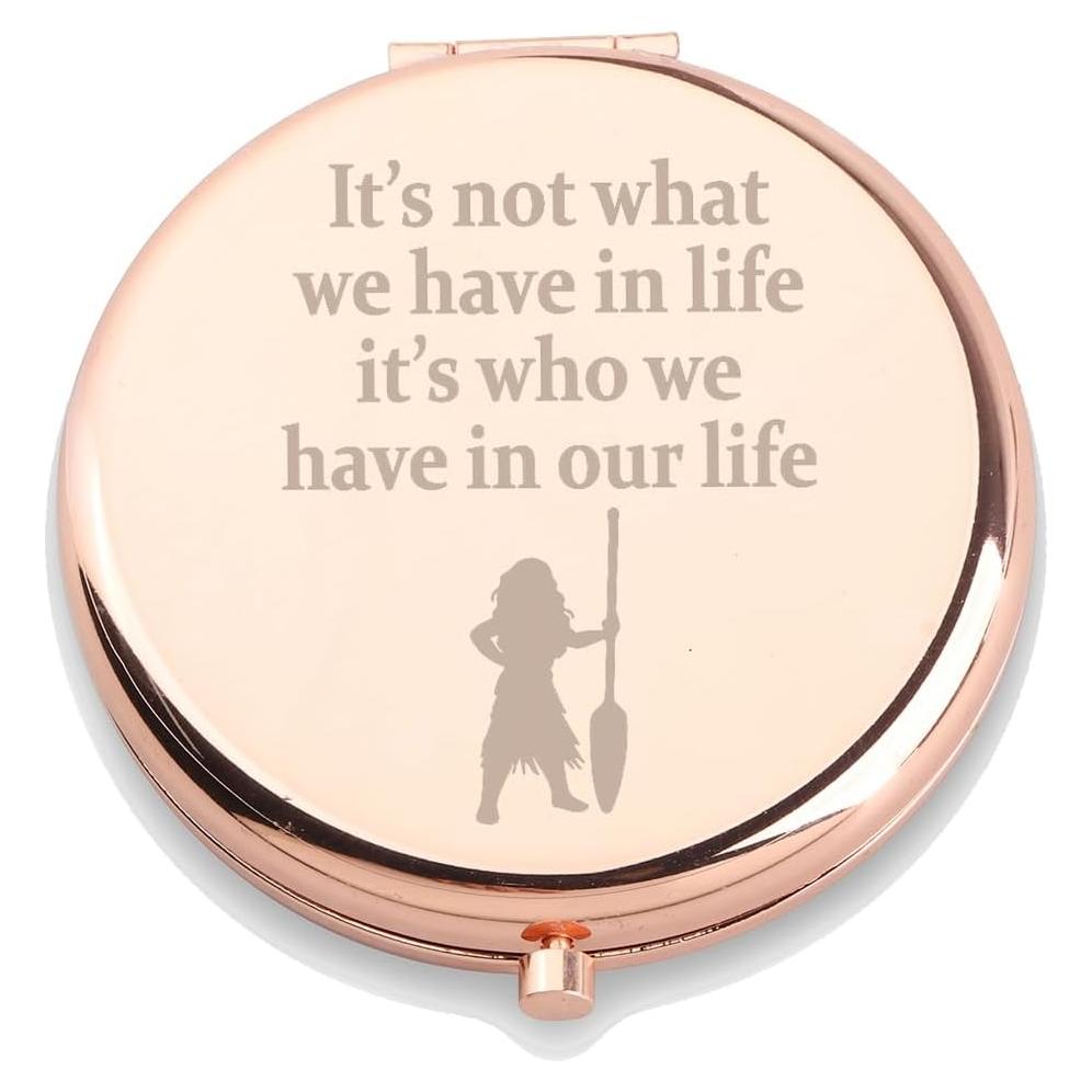 Espejo de Maquillaje WUSUANED Moana Acero Inoxidable 7.87cm