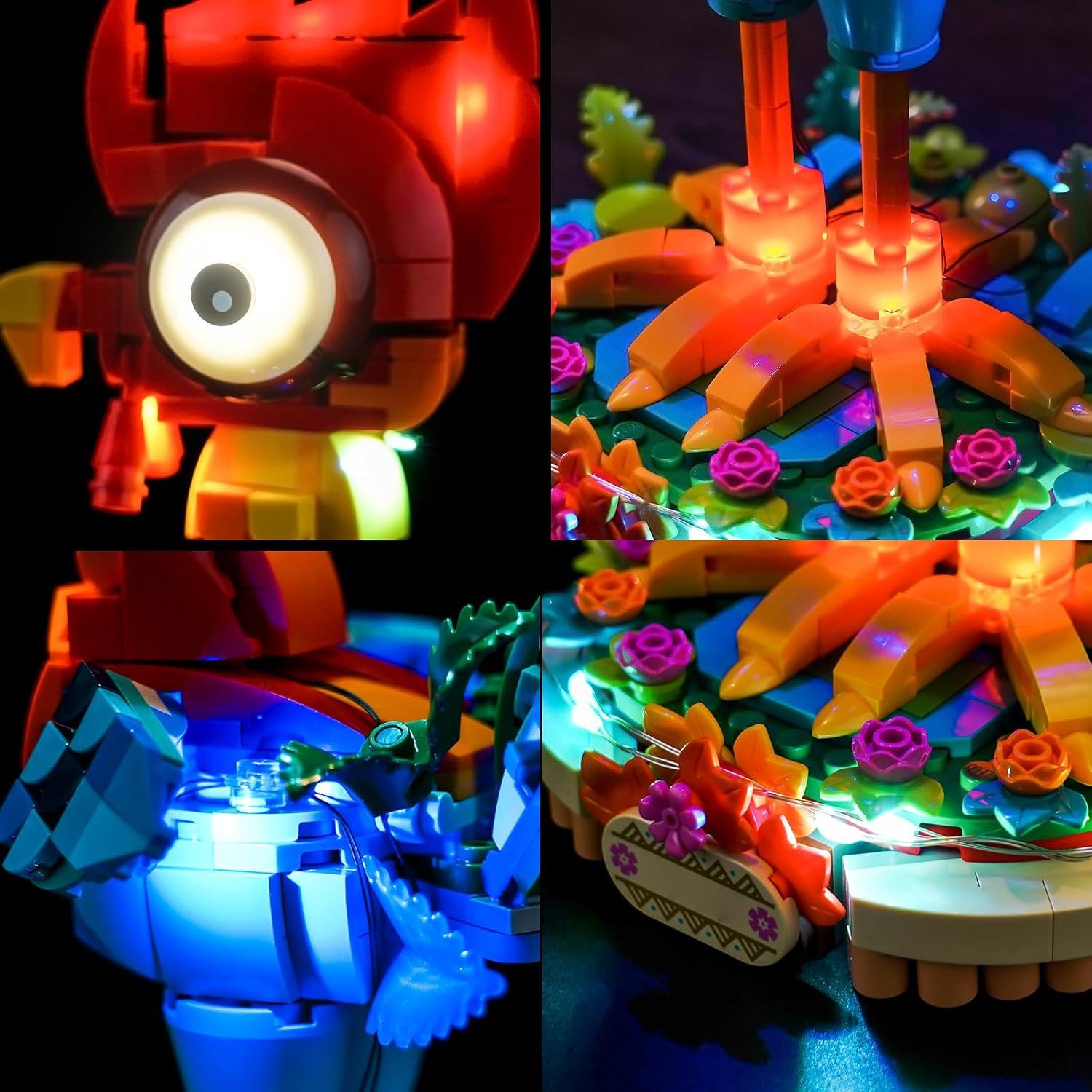 Luz LED BrickBling Compatible con LEGO Hei Hei 43272