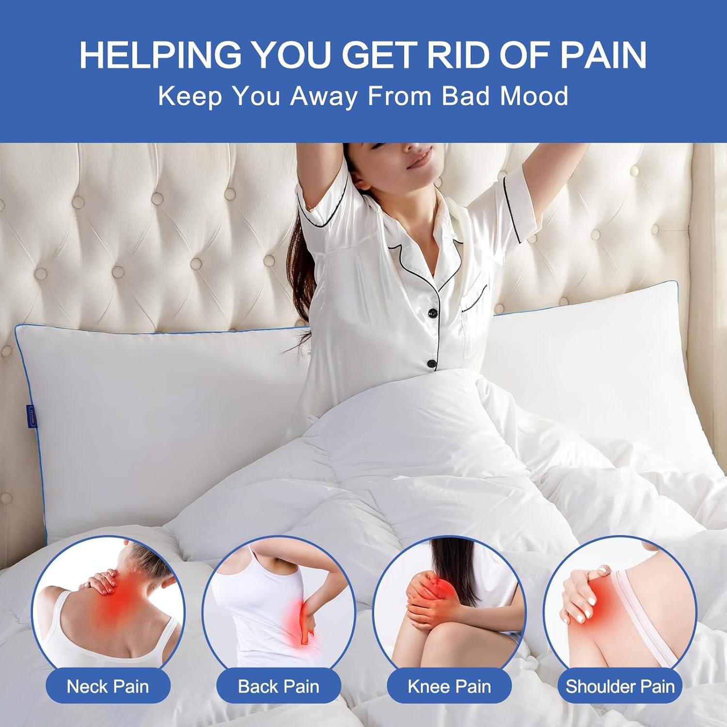 Almohada de Cuerpo Completo YZ HOME Espuma Viscoelástica 50.8x137.2cm