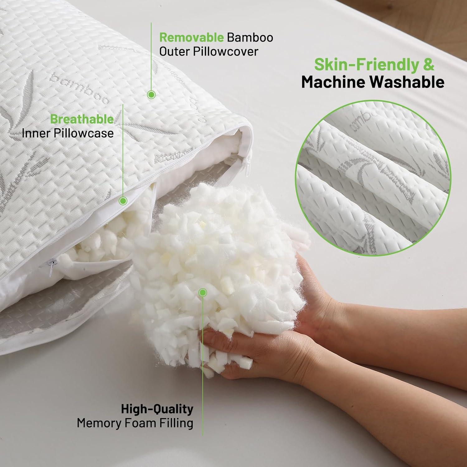 Almohada Corporal Primesoft Ajustable con Funda Desmontable 50.8x137.2 cm