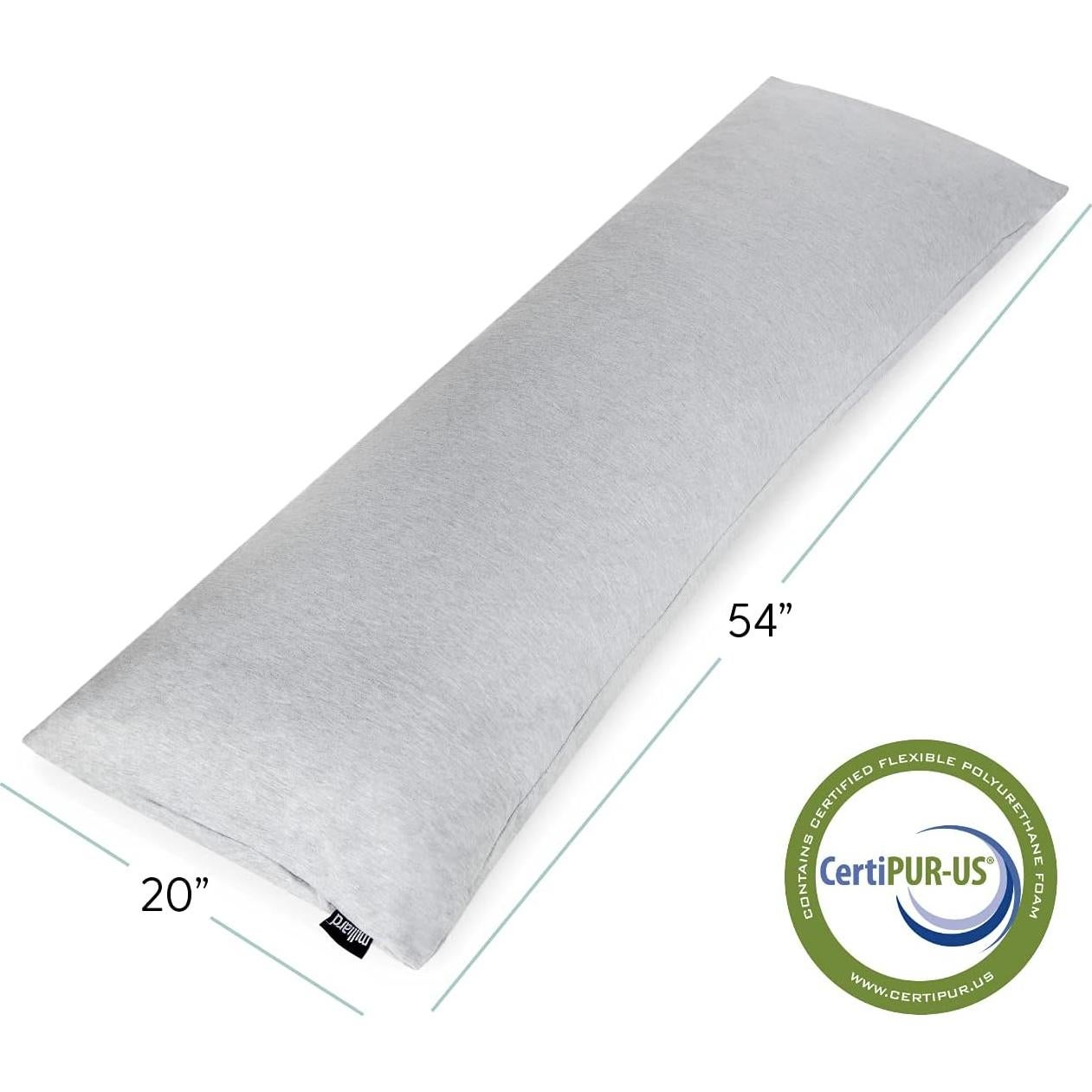 Almohada Corporal Milliard - Espuma Viscoelástica 137cm - Hipoalergénica