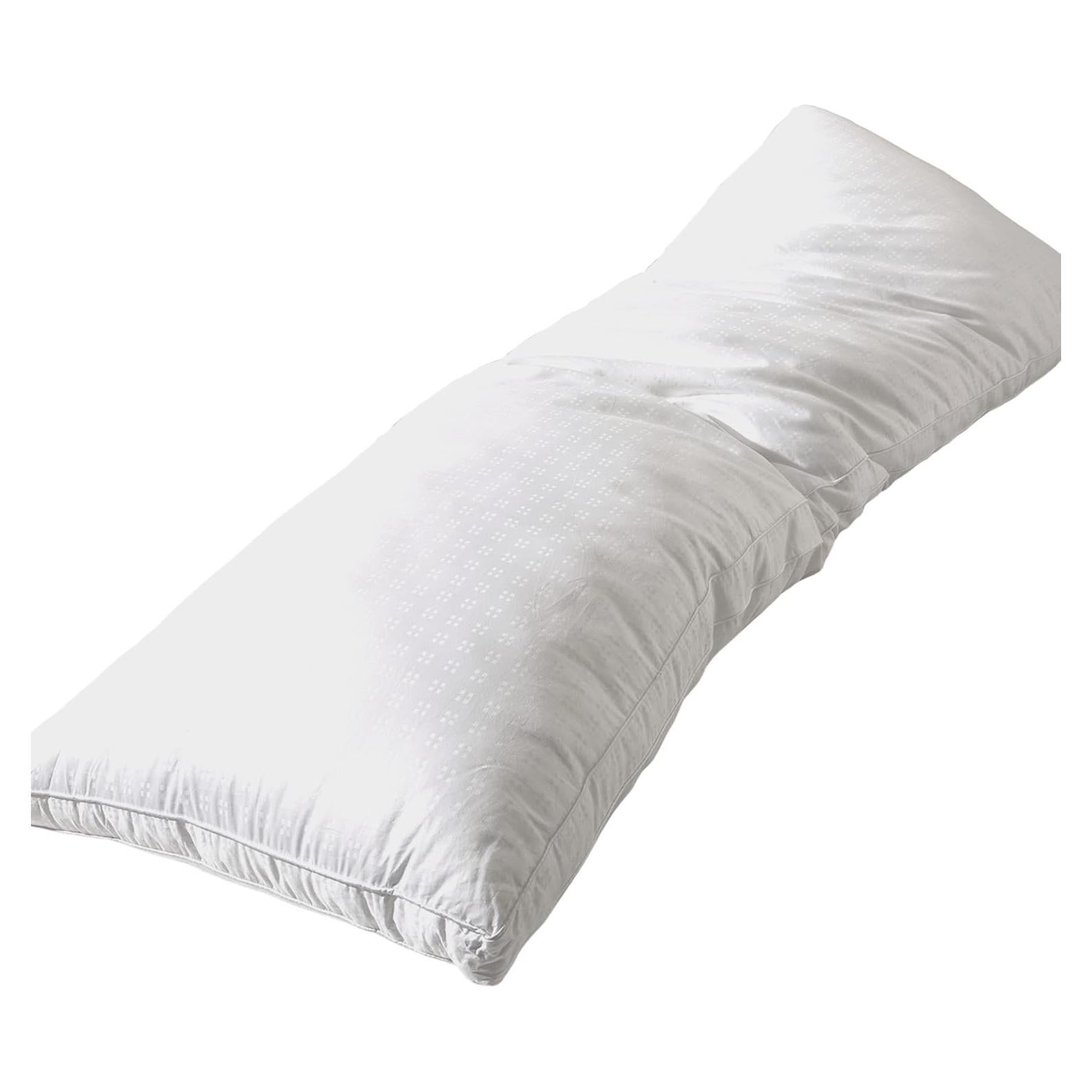 Almohada de Cuerpo Maxi - 100% Algodón - Ultra Suave 50.8x139.7 cm