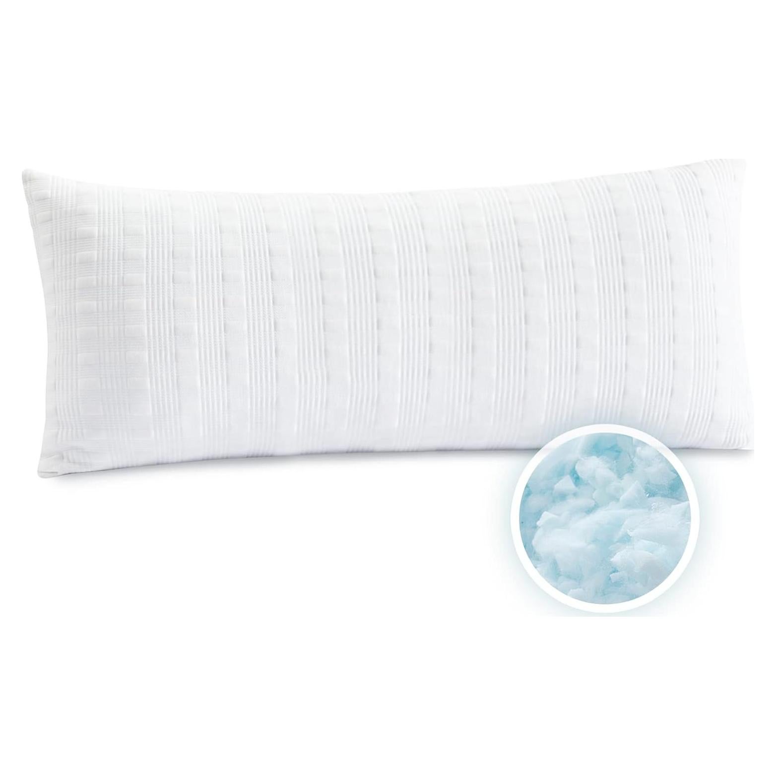 Almohada Corporal Refrigerante Meoflaw 127x40 cm Ajustable