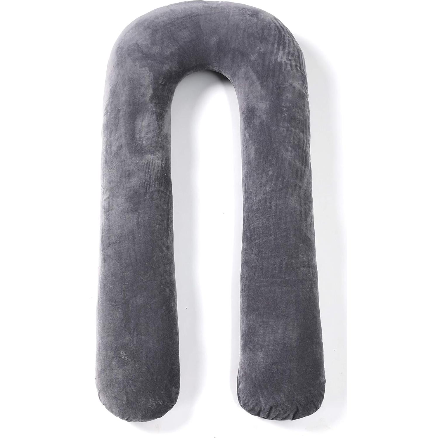 Almohada Corporal EVOLIVE Forma de U 140 cm con Funda Desmontable