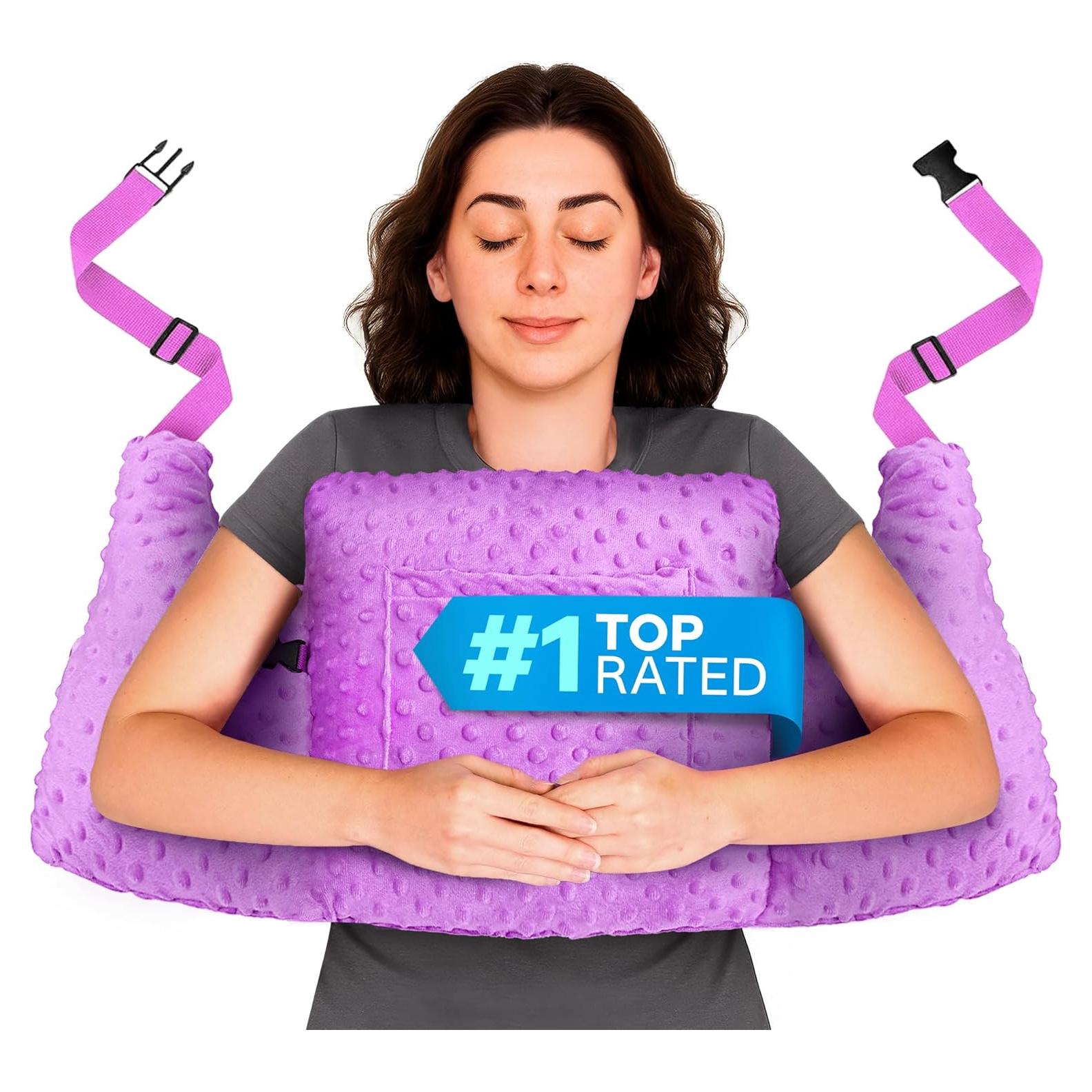 Almohada Post Mastectomía Zomaple Lavanda - Soporte Suave 430g