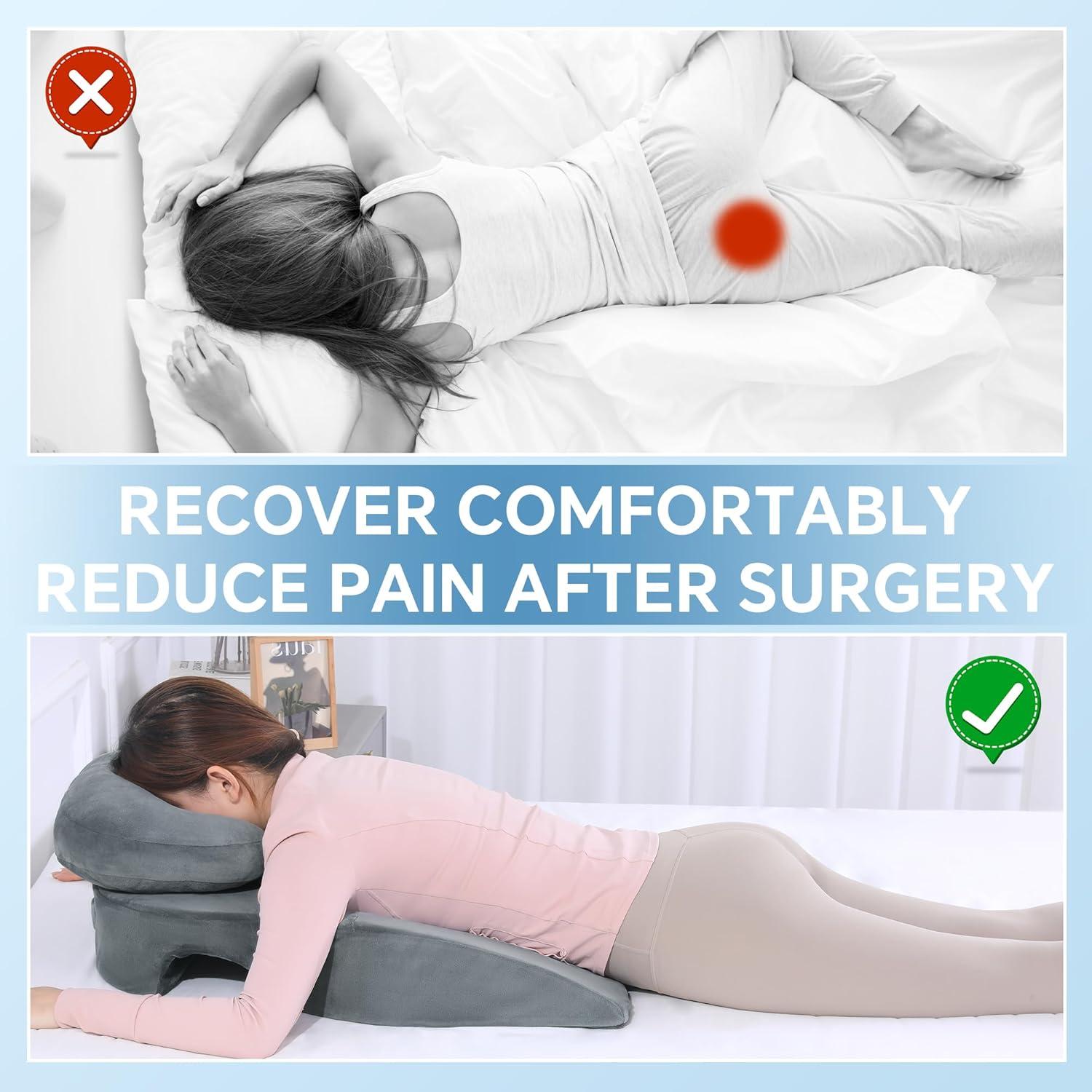 Almohada Prona MABOZOO con Cojín Desmontable para Masaje