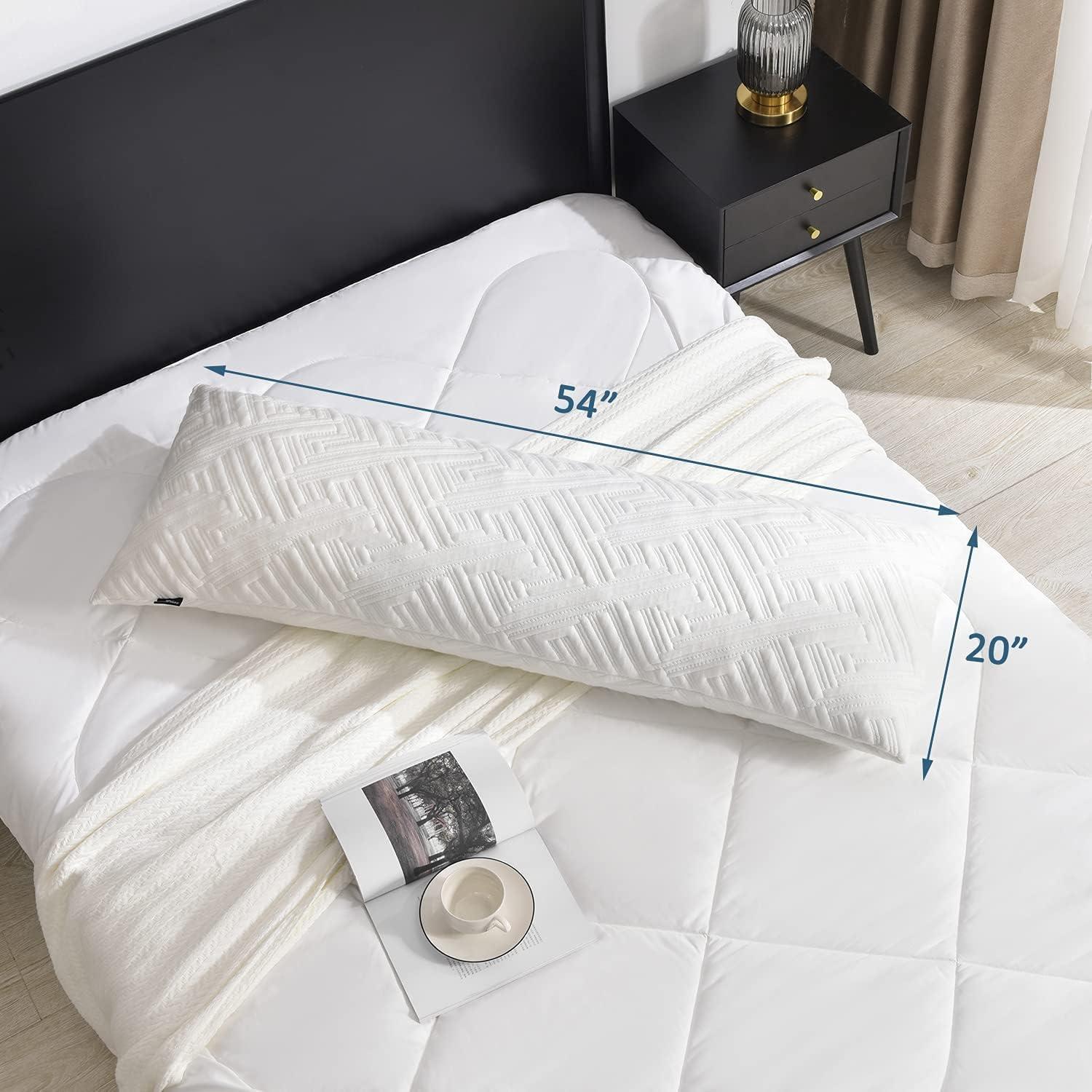 Almohada de Cuerpo Completo Espuma Viscoelástica downluxe 50.8x137.2 cm