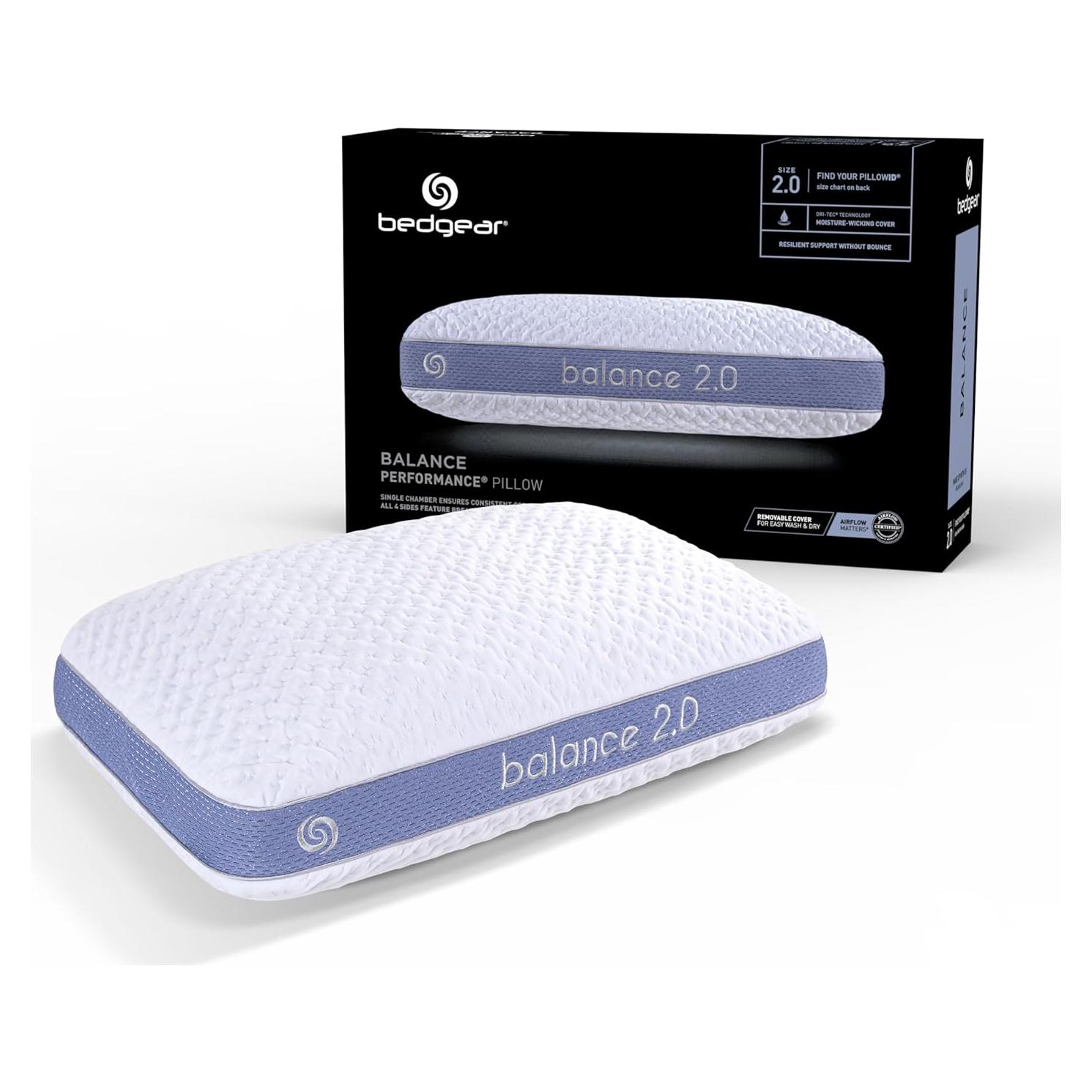 Almohada Bedgear Balance Performance 2.0 Dri-Tec 50.8x66cm