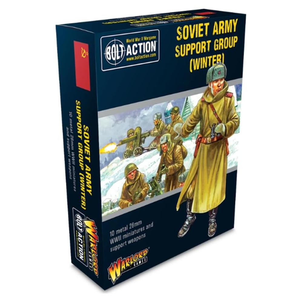 Grupo de Apoyo Ejército Soviético Warlord 28mm Invierno