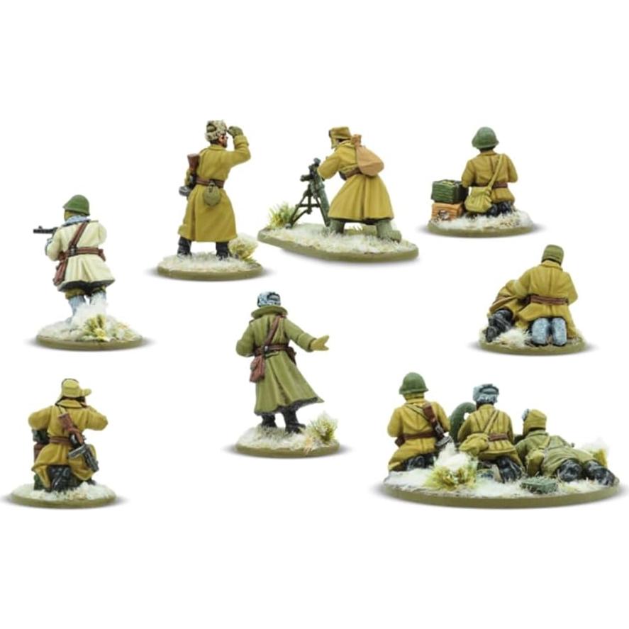 Grupo de Apoyo Ejército Soviético Warlord 28mm Invierno