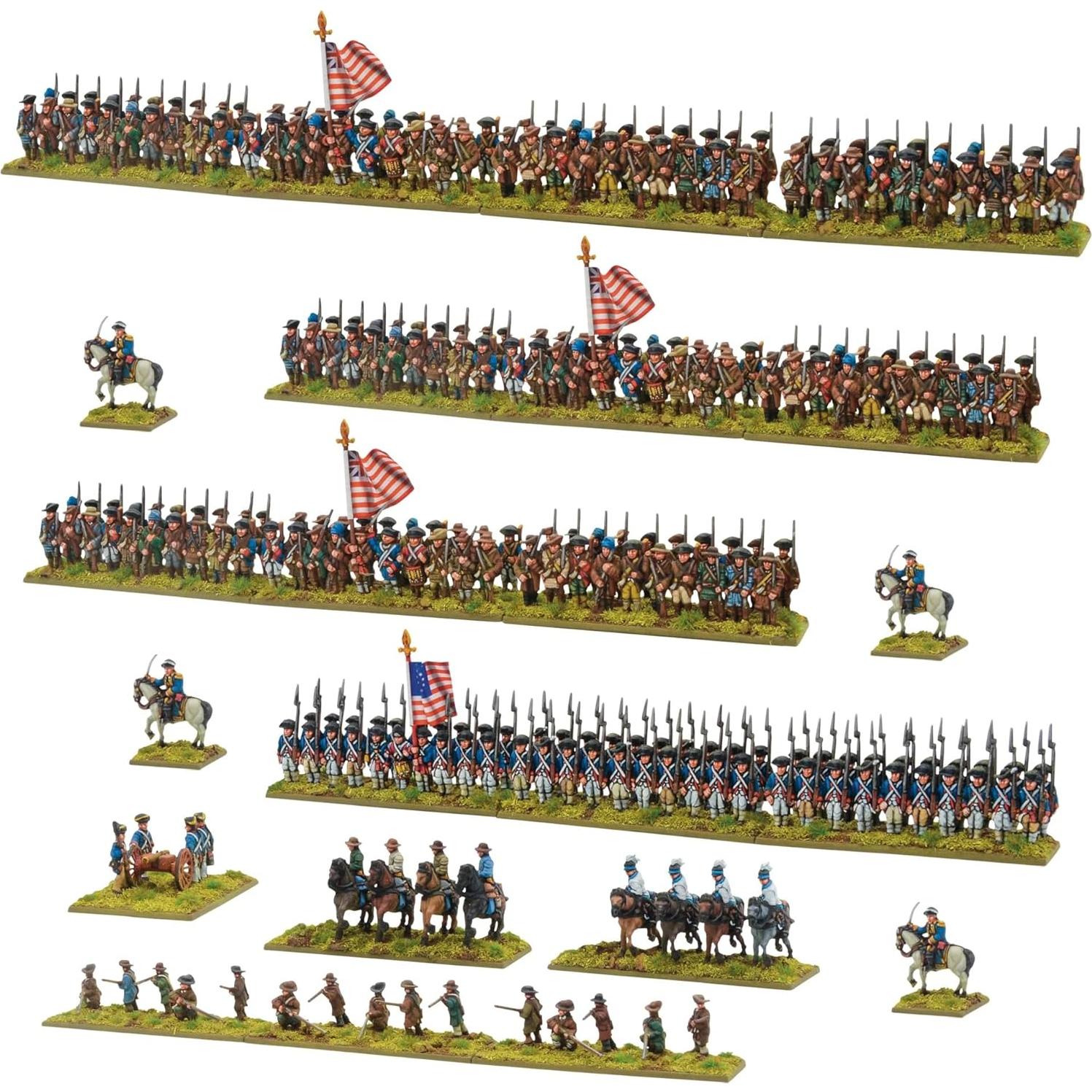 Miniaturas Pintables Warlord Games Ejército Continental 28mm
