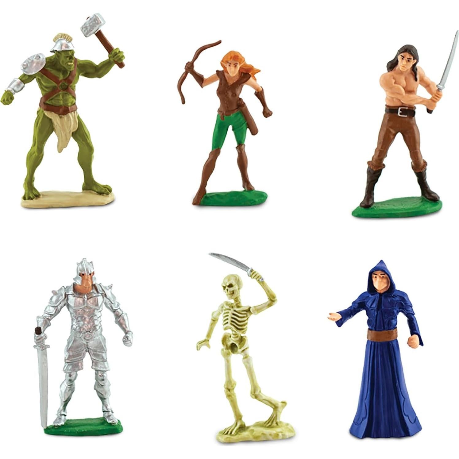 Set de 6 Mini Figuras de Fantasía Safari Ltd. TOOB