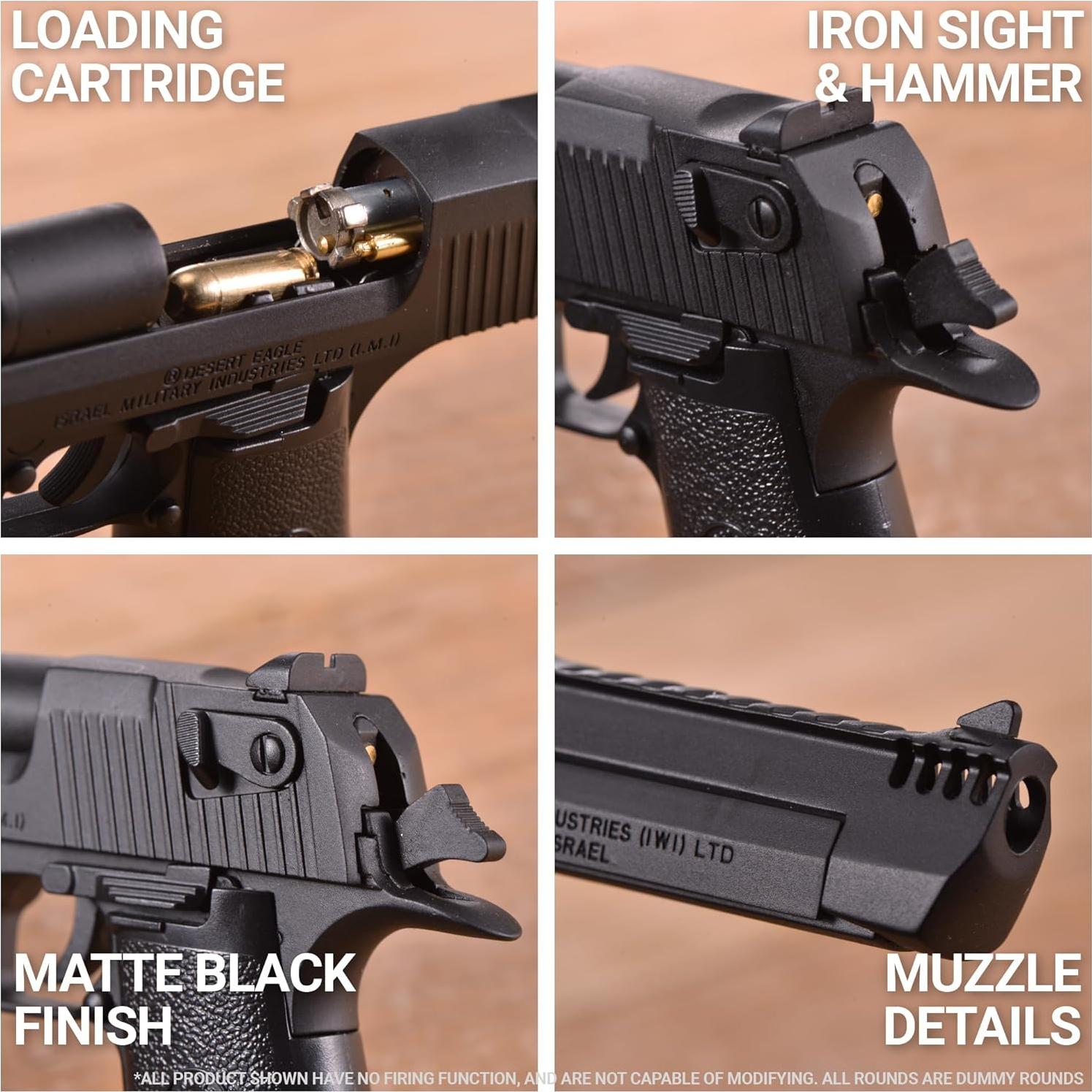 Kit Modelo Miniatura Desert Eagle Massimo Precision 13.21cm