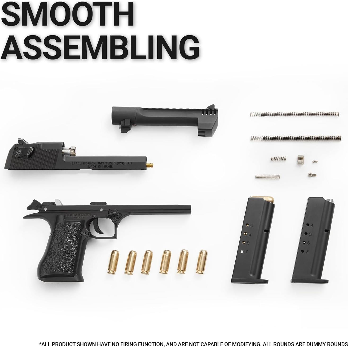 Kit Modelo Miniatura Desert Eagle Massimo Precision 13.21cm