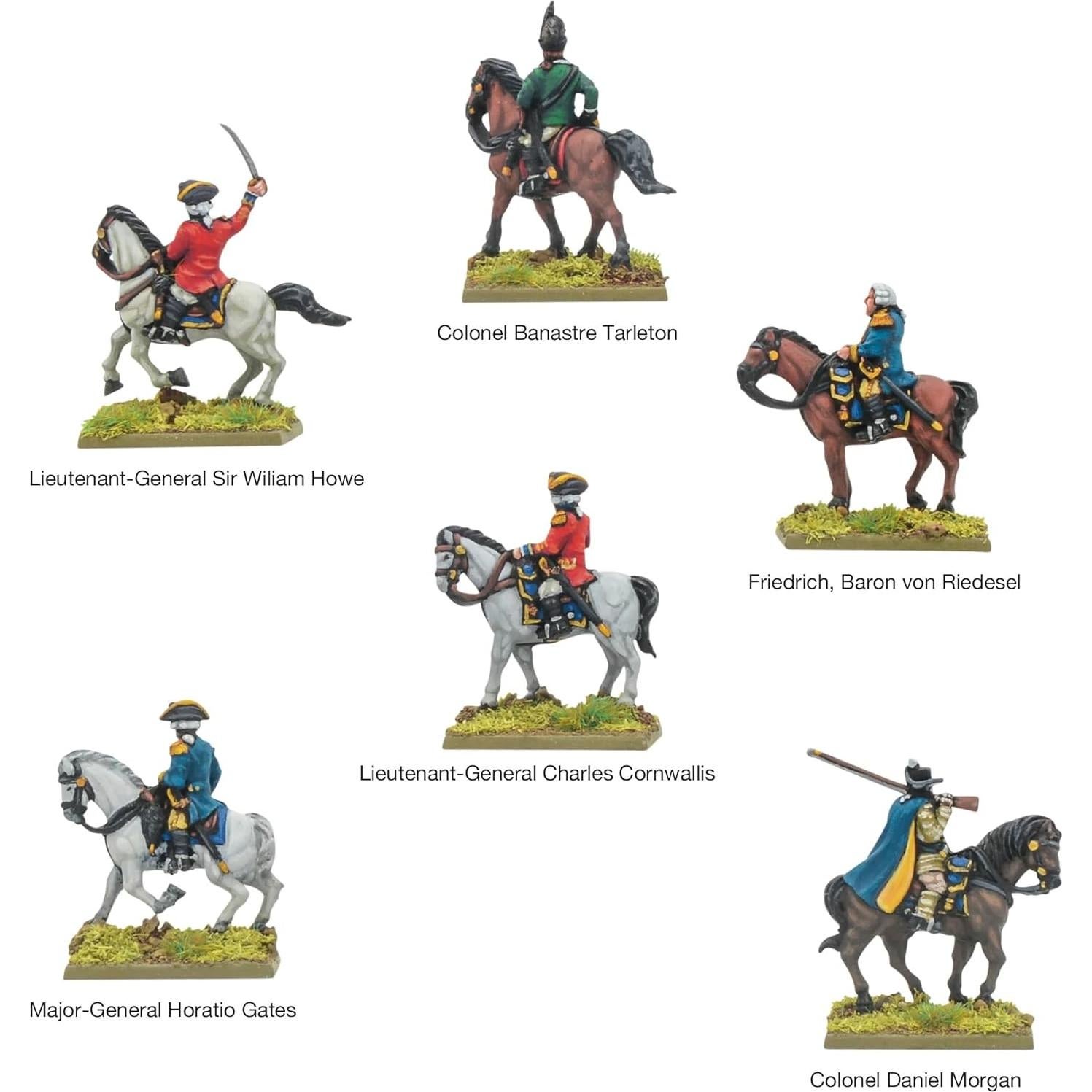 Miniaturas pintables Warlord Games - Comandantes Revolución 28mm