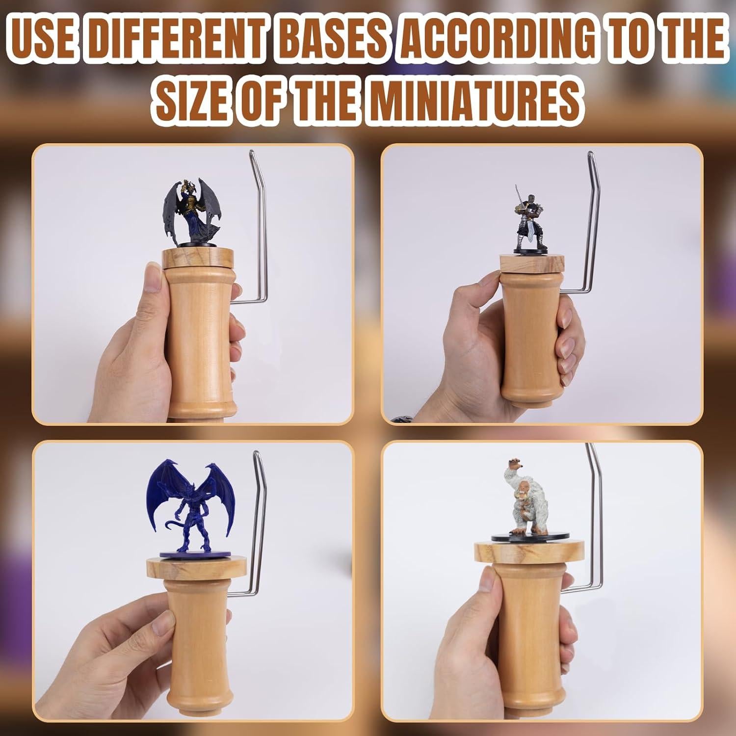 Mango de Pintura Miniatura DigNew ZH-0523 con Accesorios