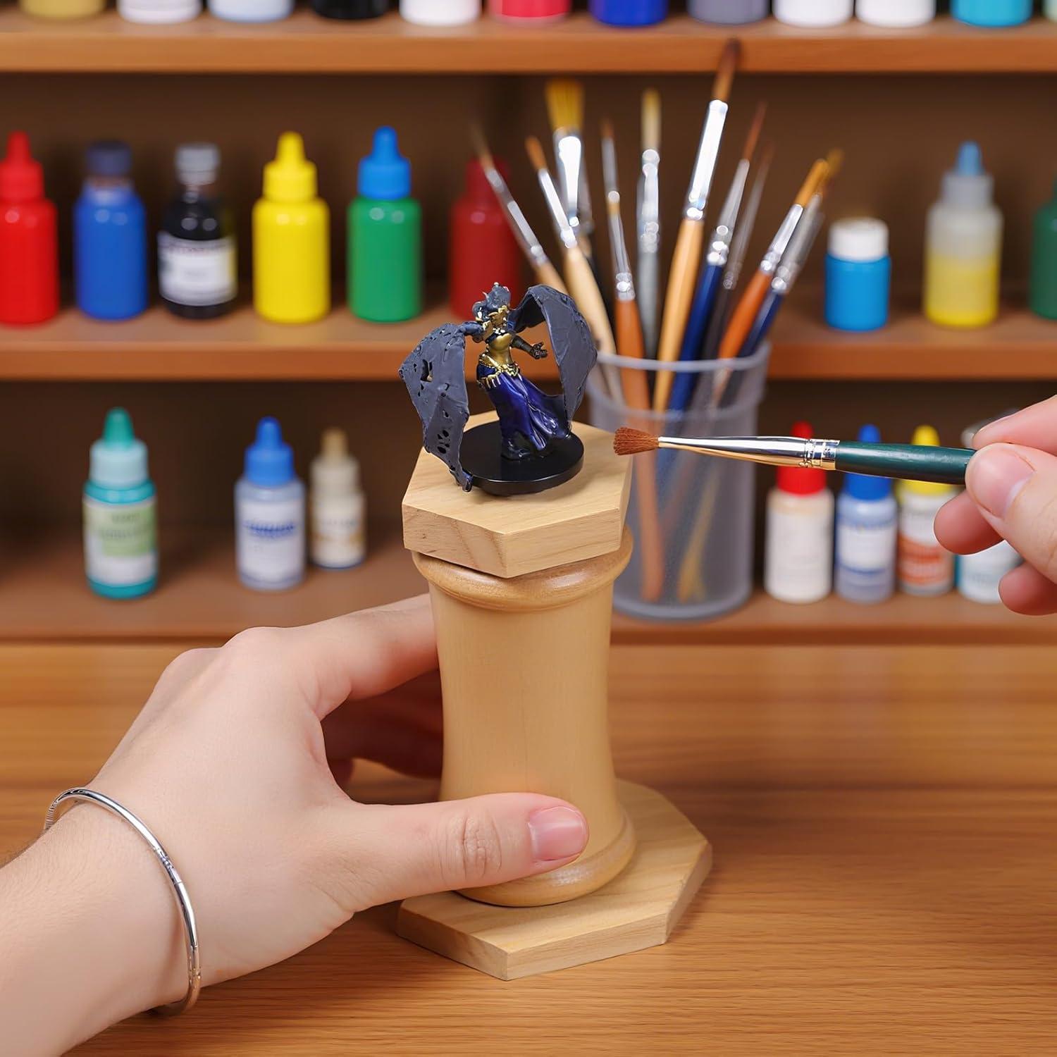 Mango de Pintura Miniatura DigNew ZH-0523 con Accesorios