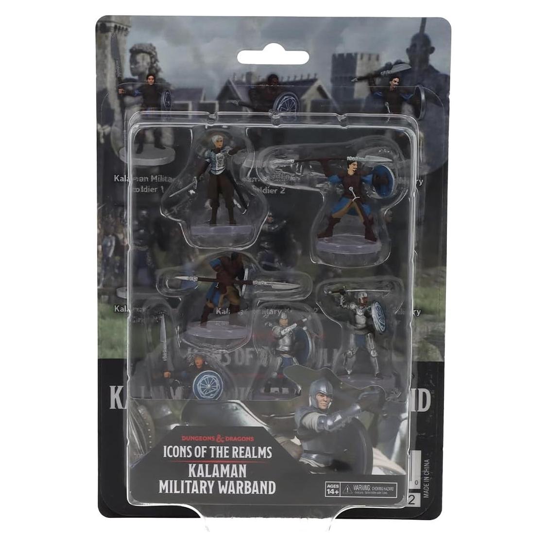 Miniaturas de Fantasía WizKids D&D Banda Militar de Kalaman