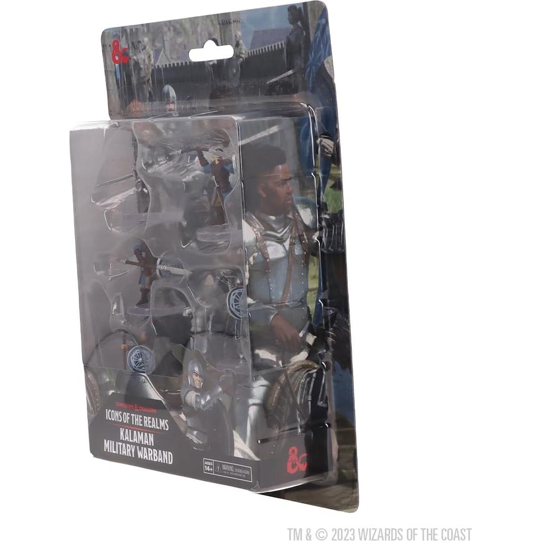 Miniaturas de Fantasía WizKids D&D Banda Militar de Kalaman