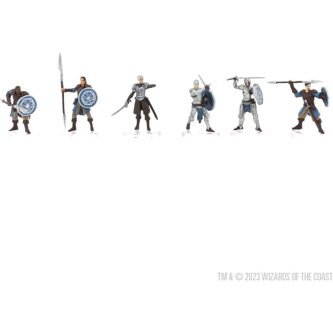 Miniaturas de Fantasía WizKids D&D Banda Militar de Kalaman