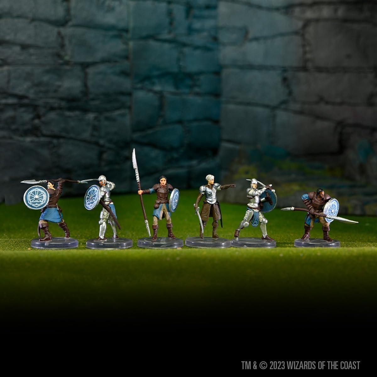 Miniaturas de Fantasía WizKids D&D Banda Militar de Kalaman