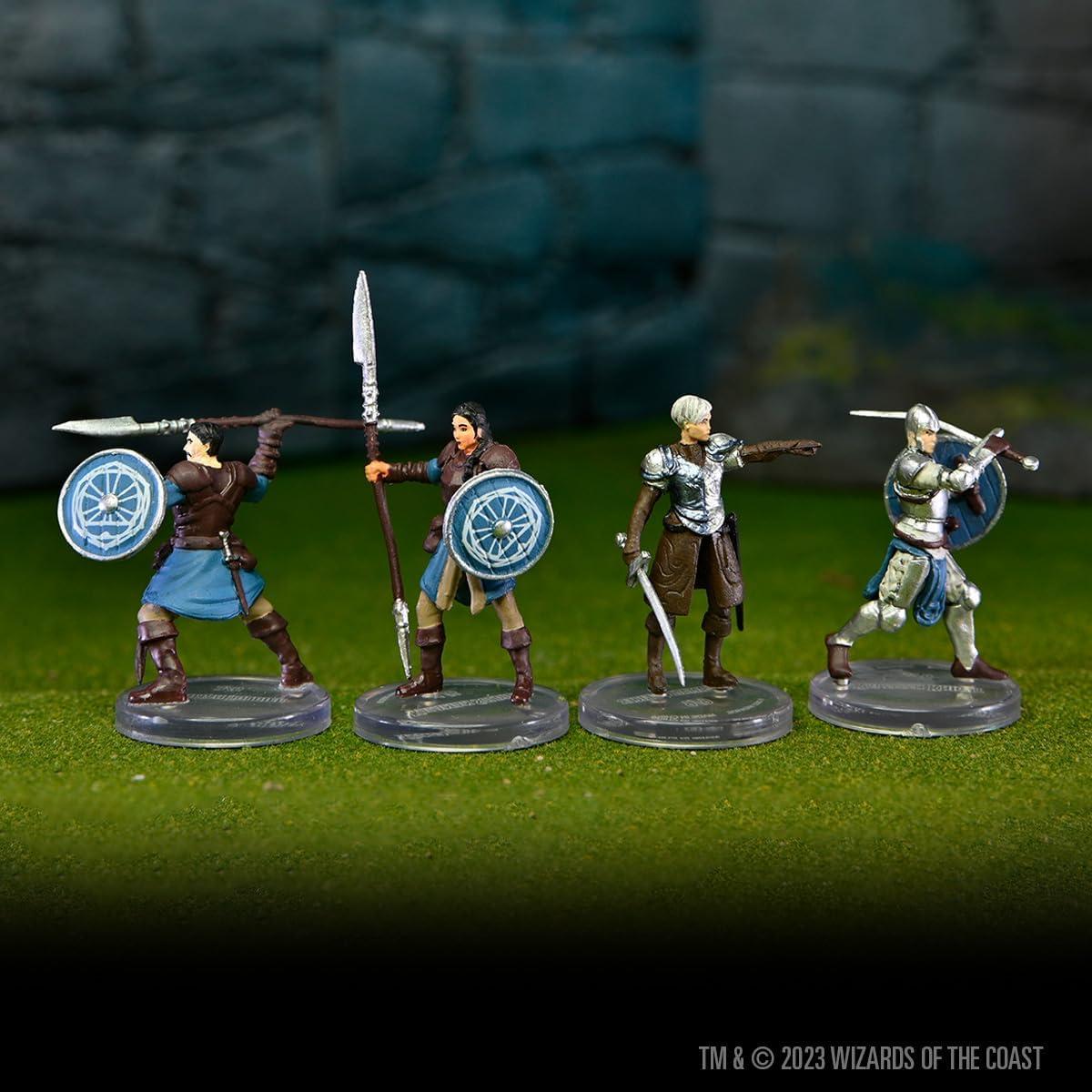 Miniaturas de Fantasía WizKids D&D Banda Militar de Kalaman