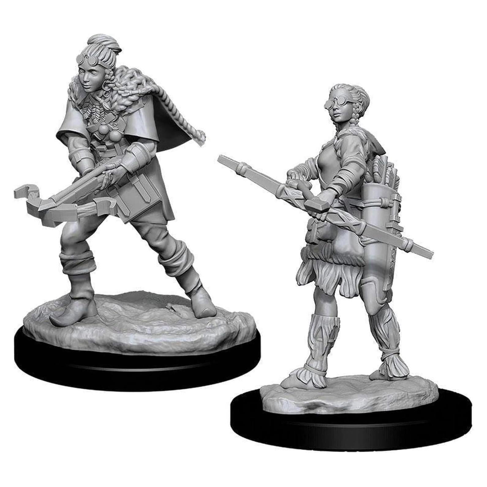 Miniaturas D&D Nolzur Exploradora Humana Femenina 2 Unidades