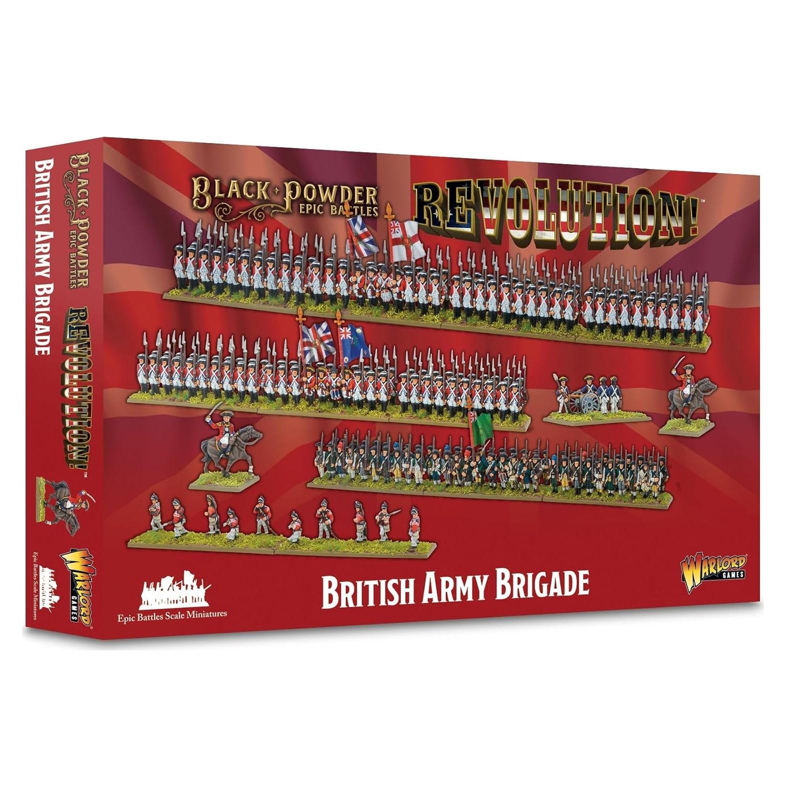 Kit de Miniaturas Británicas Warlord Games Black Powder 210 Piezas