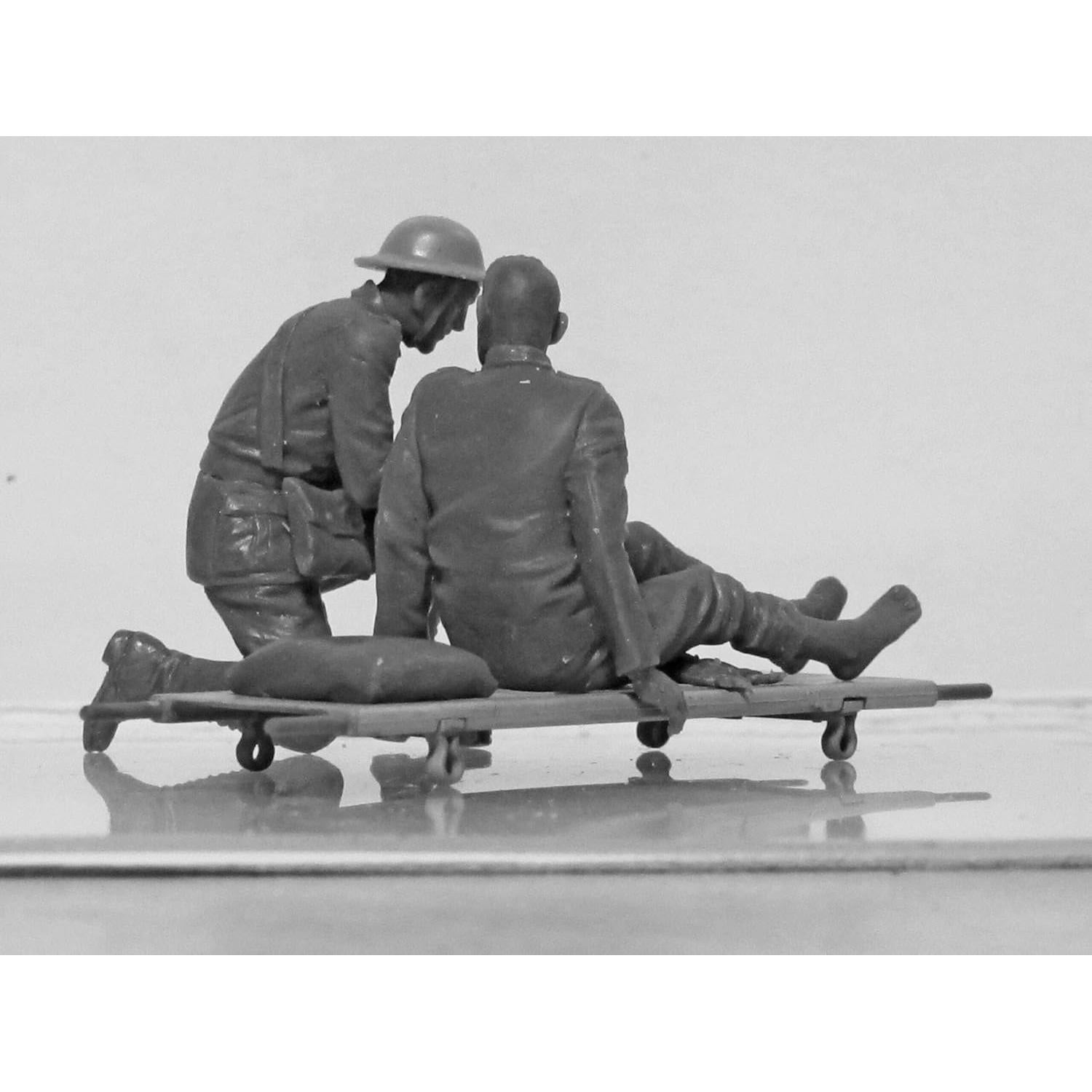 Figuras Militares de Plástico ICM 35694 - Médicos y Soldados WWI