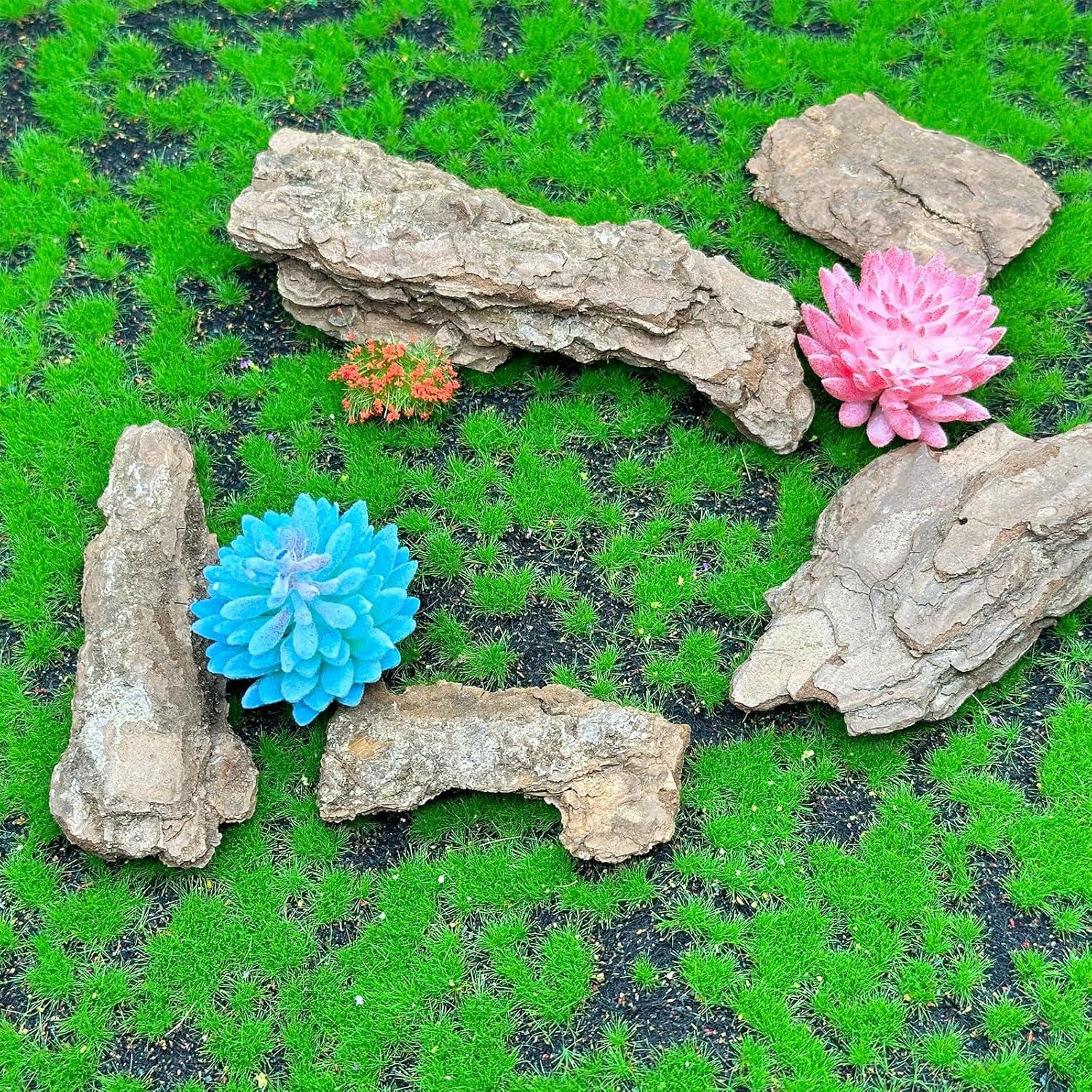 Kit Diorama Cayway 10 PCS Corteza Árbol Miniatura 5-10cm