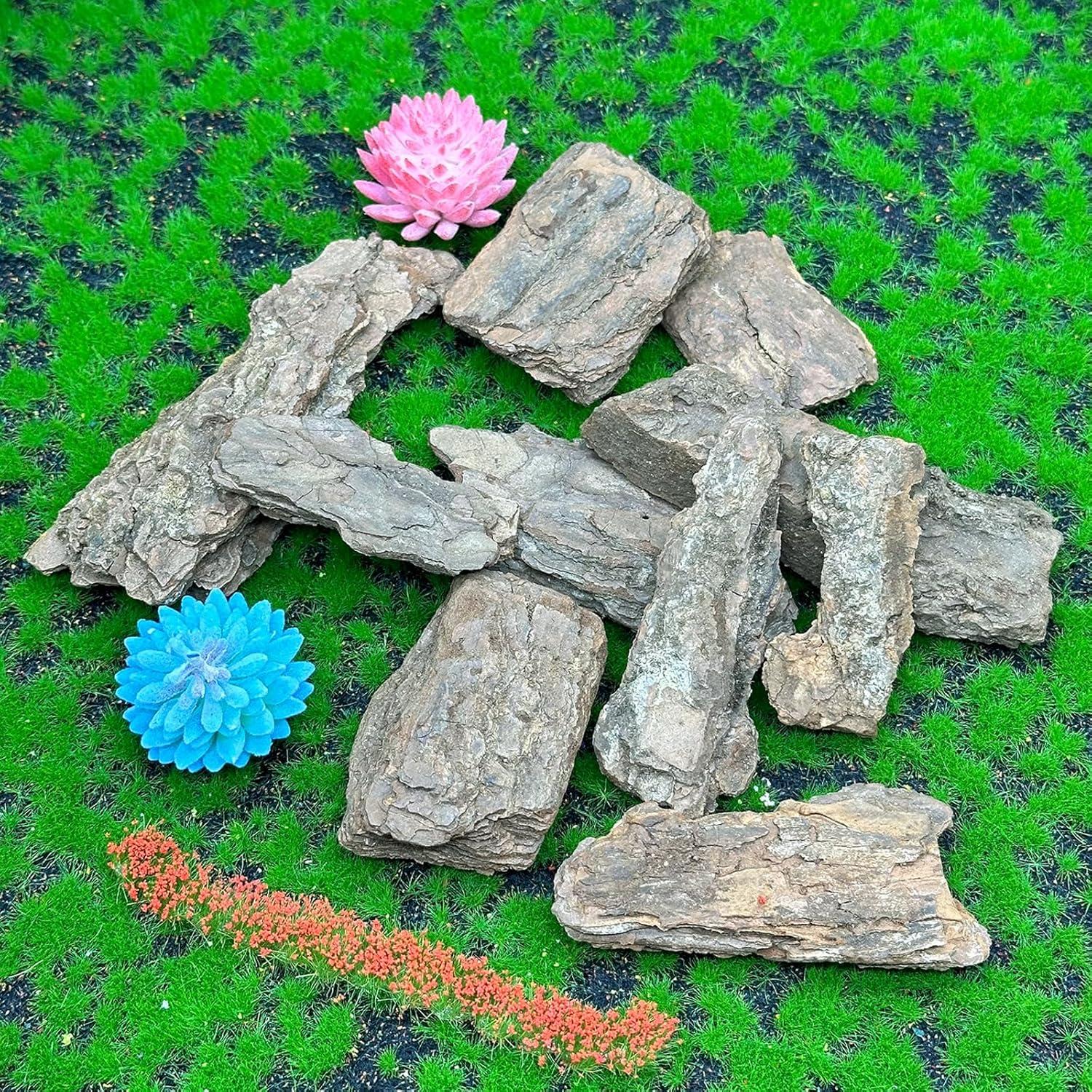 Kit Diorama Cayway 10 PCS Corteza Árbol Miniatura 5-10cm