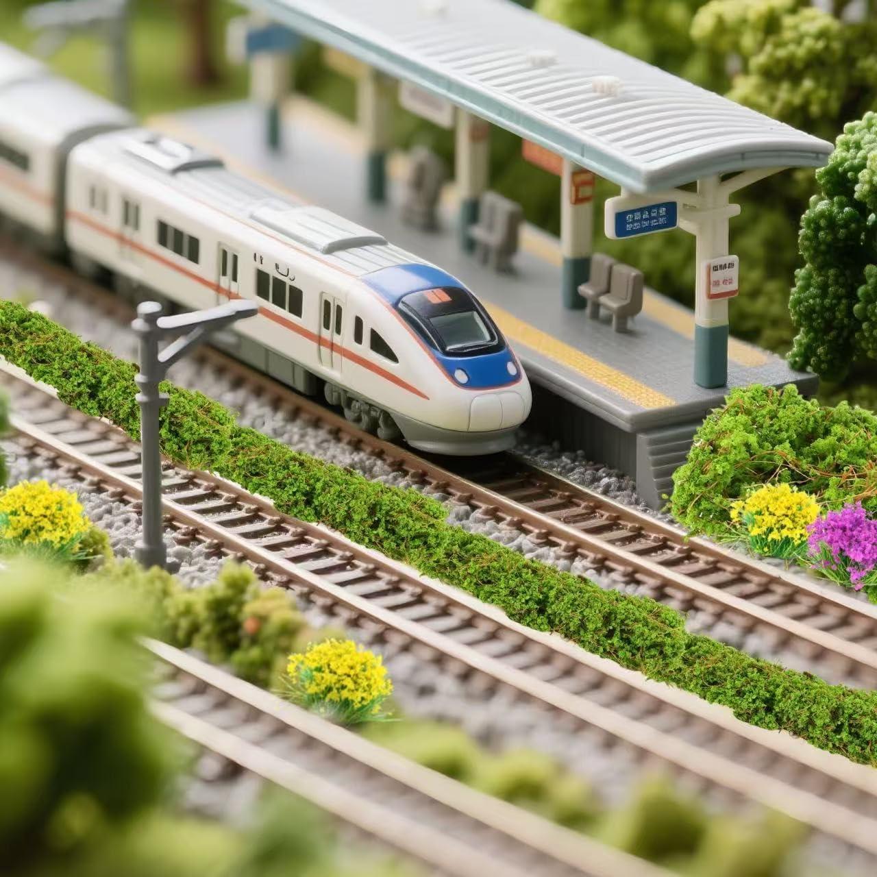 Kit de 126 Piezas de Césped Estático Spriplant para Dioramas