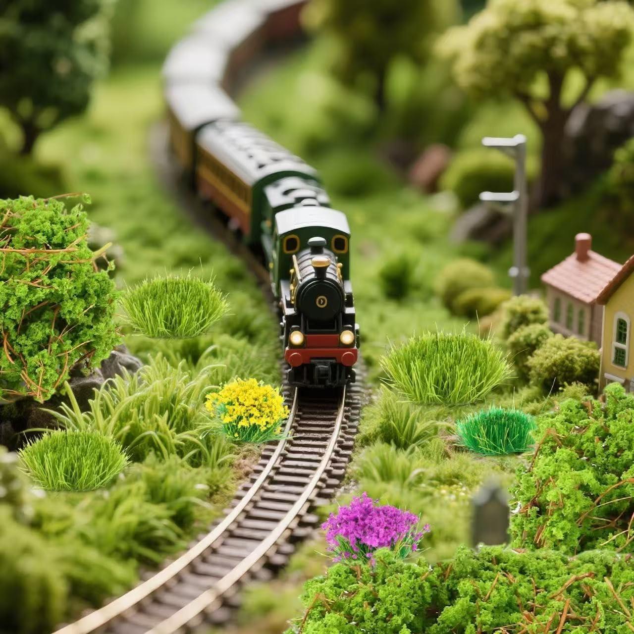 Kit de 126 Piezas de Césped Estático Spriplant para Dioramas