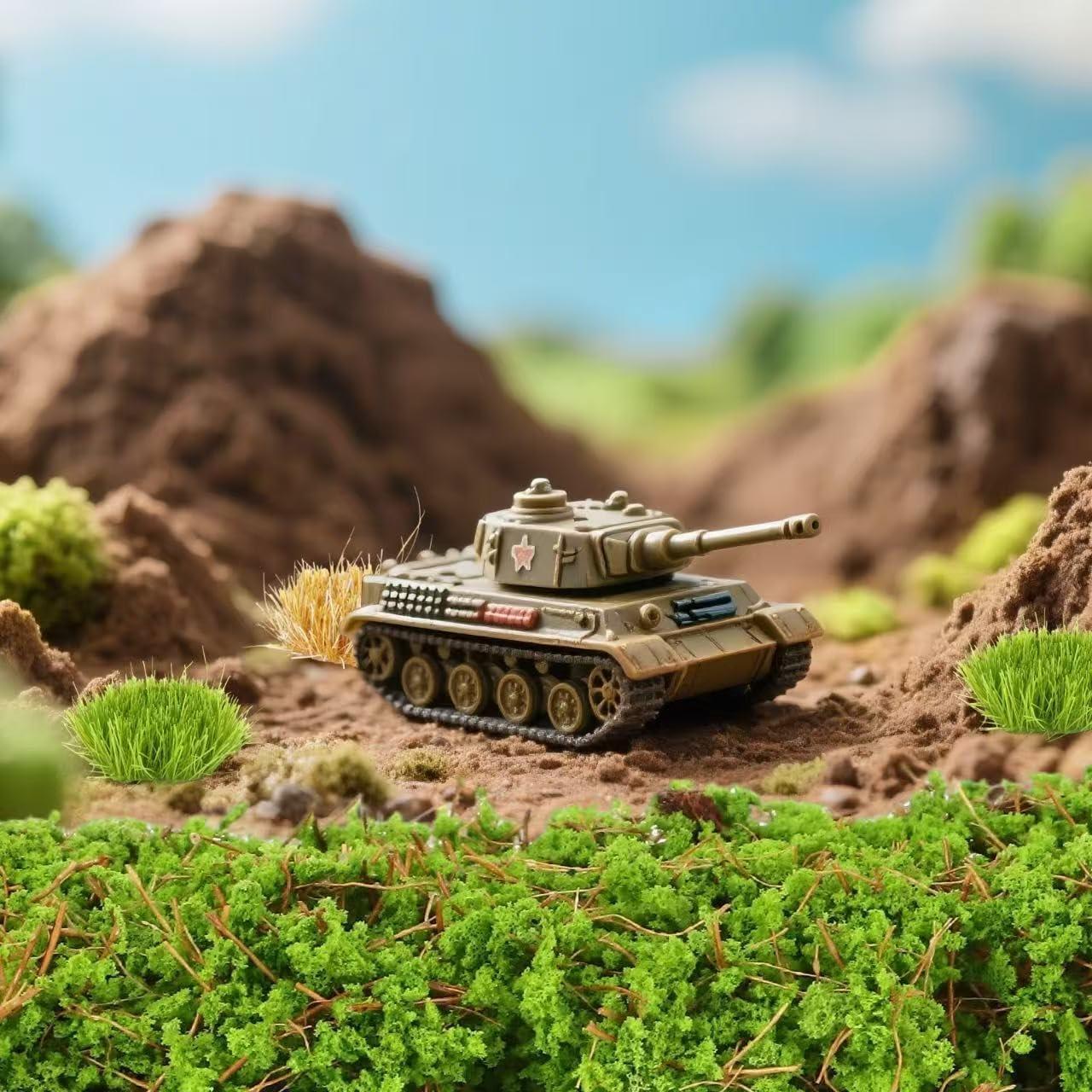 Kit de 126 Piezas de Césped Estático Spriplant para Dioramas